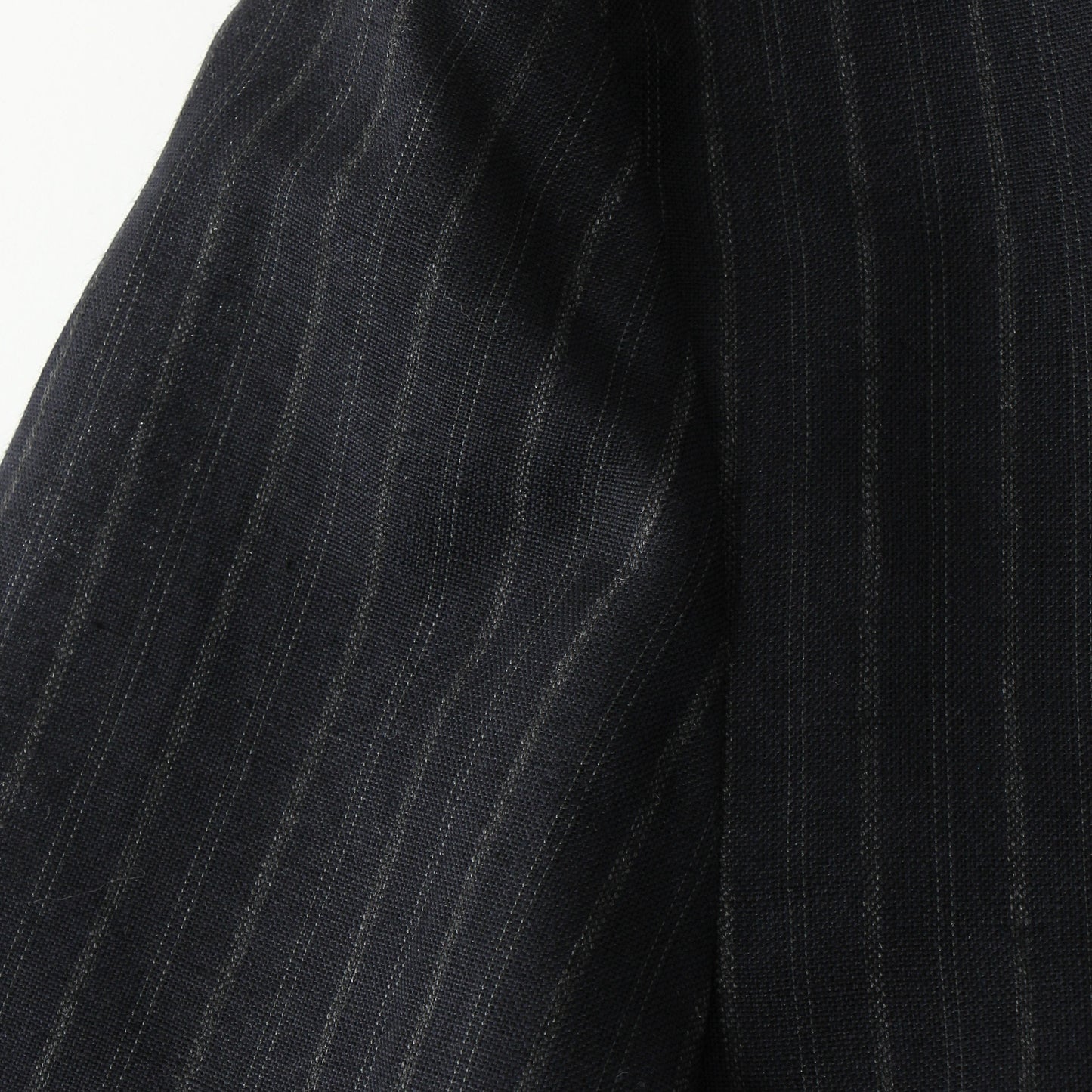 CHALK STRIPE LINEN WOOL JACKET
