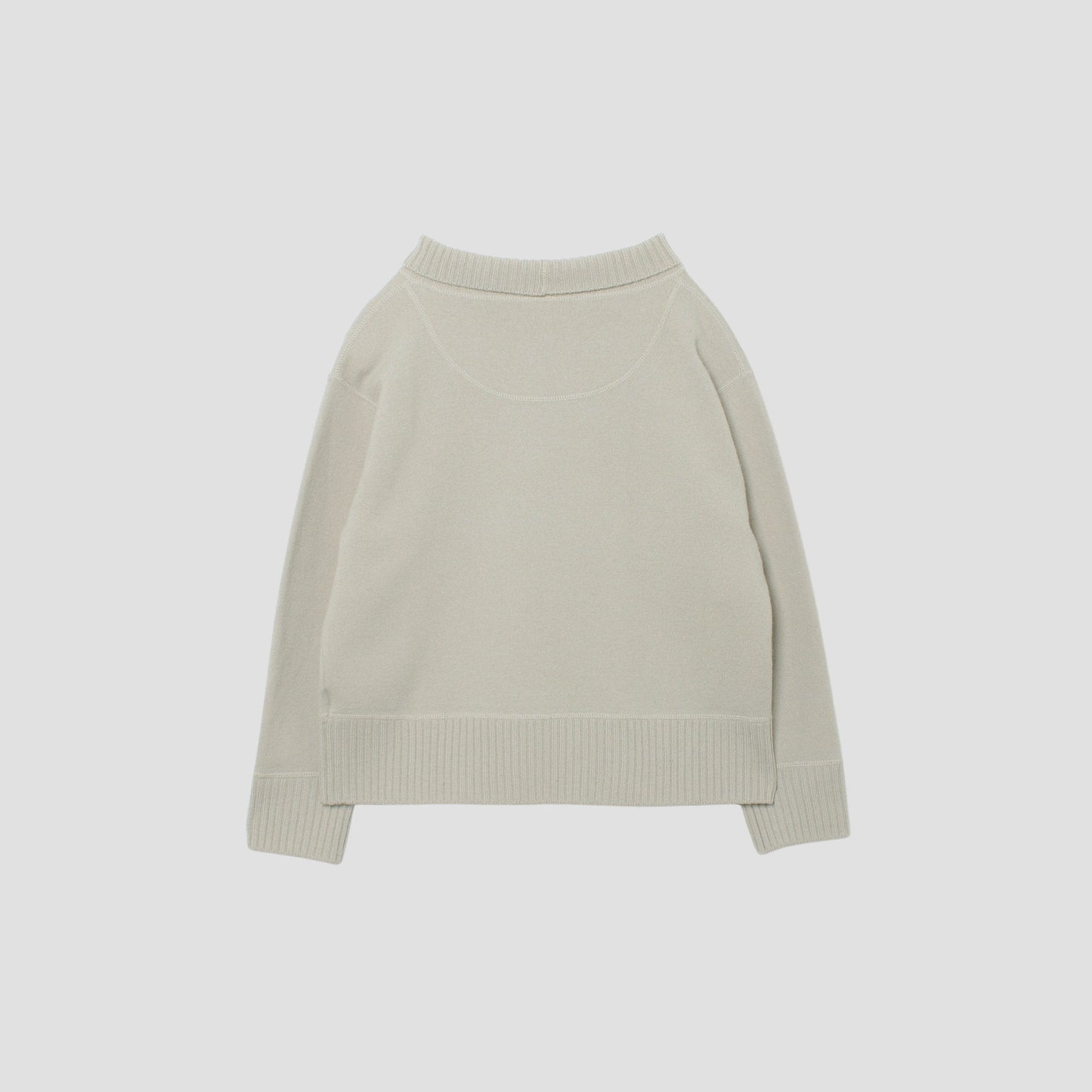 FELTED ROUGH WOOL KNIT