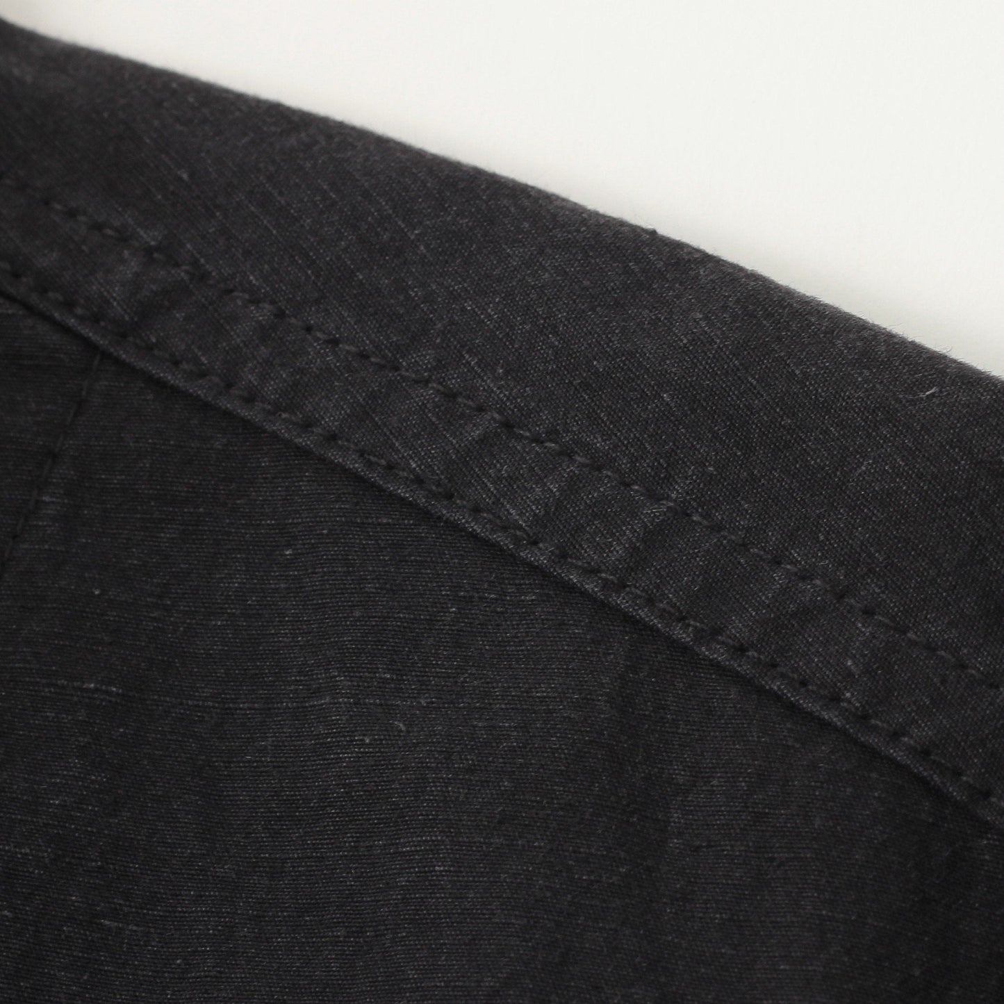 COTTON LINEN PLAIN WEAVE BLOUSON