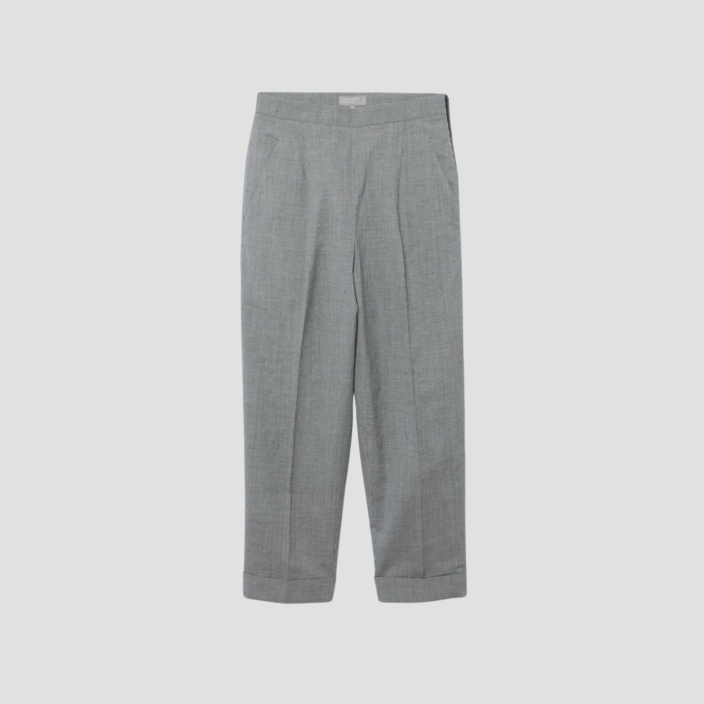PUPPYTOOTH WOOL LINEN TROUSERS