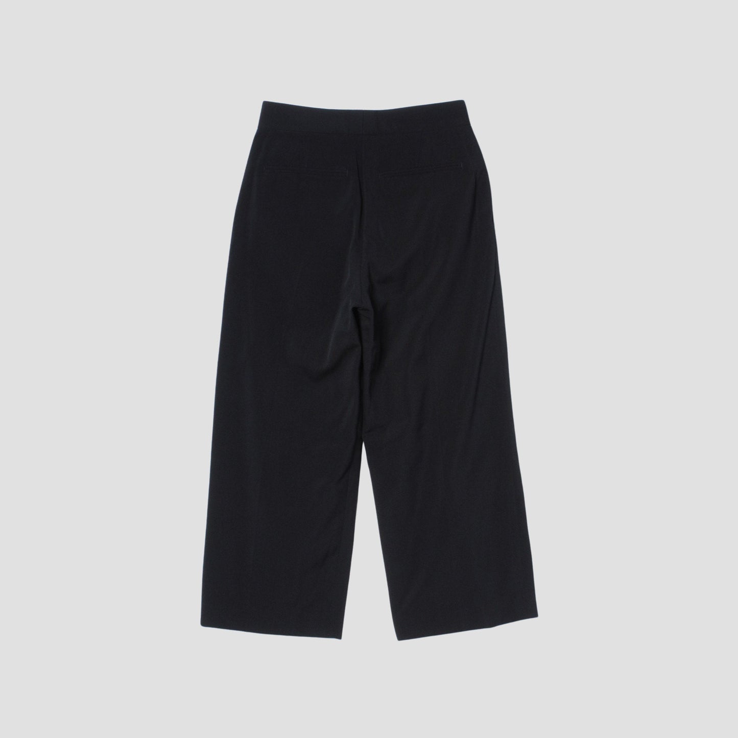 WOOL COTTON LINEN BARATHEA TROUSERS