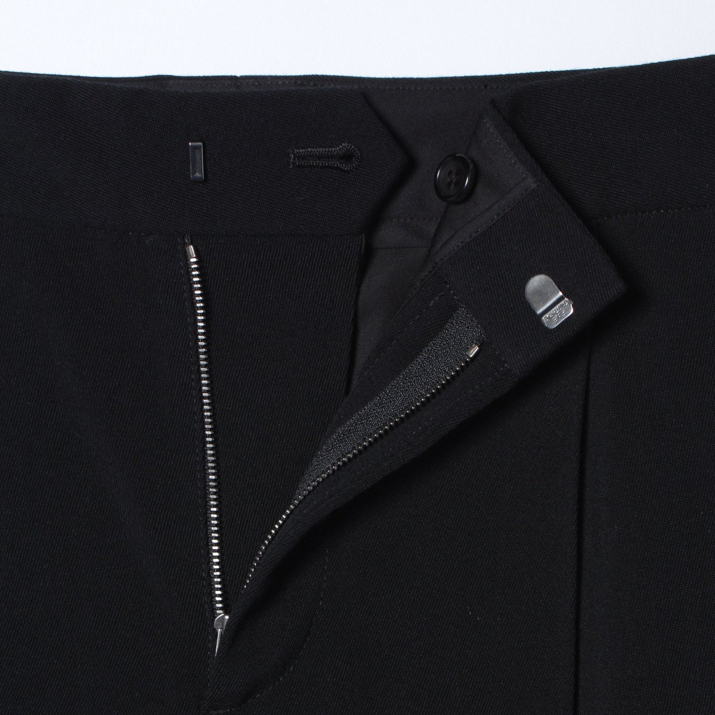 WOOL COTTON LINEN BARATHEA TROUSERS