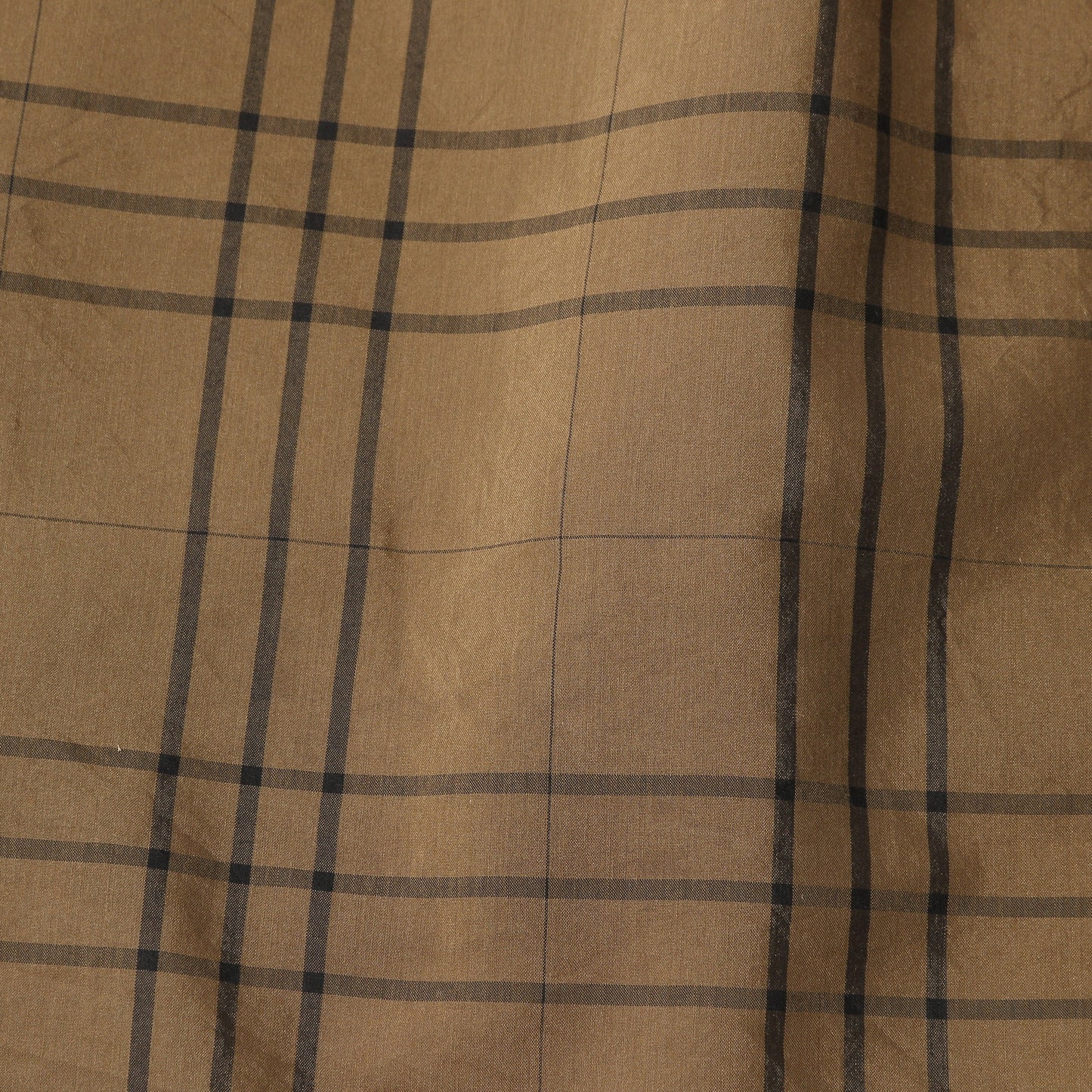 COTTON SILK CHECK SHIRT