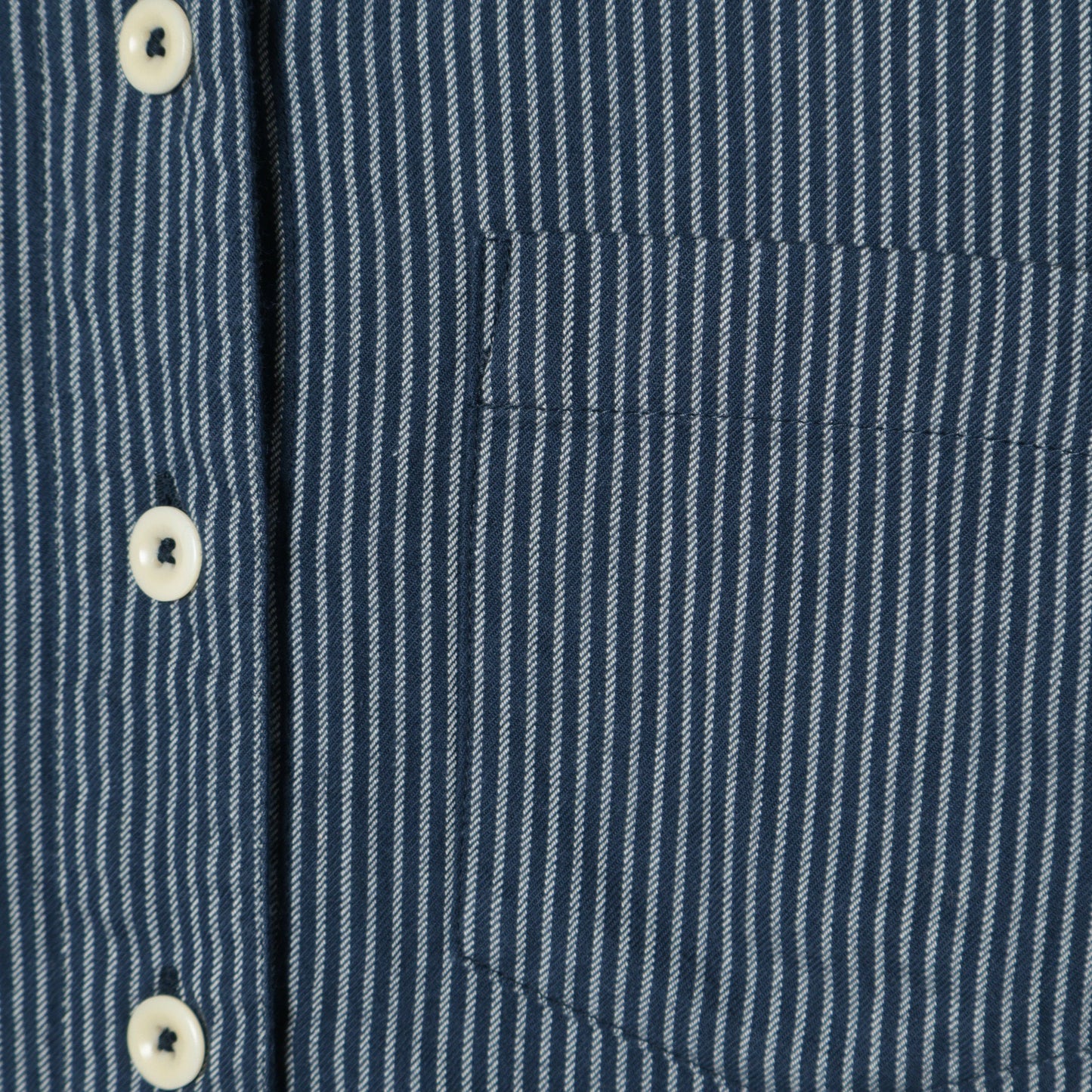 COTTON WOOL STRIPE SHIRT