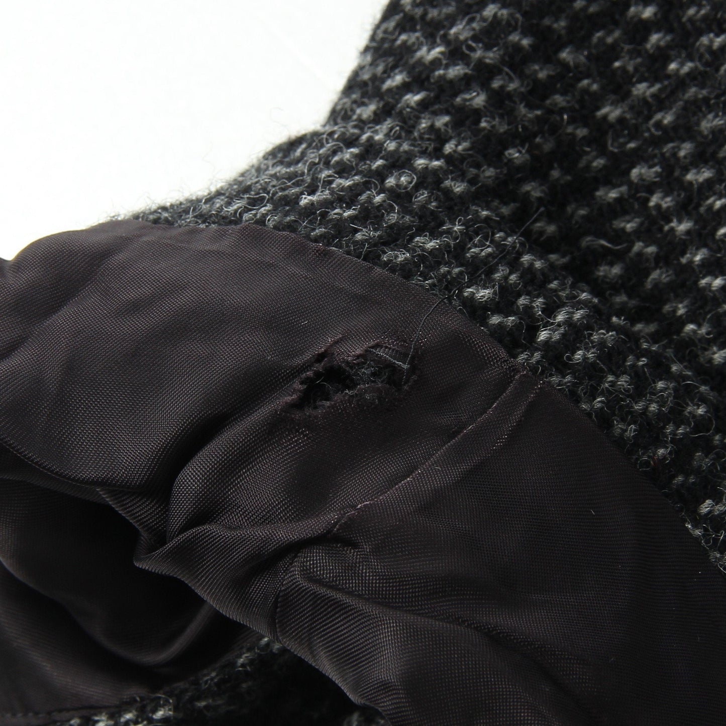 GRID HARRIS TWEED JACKET