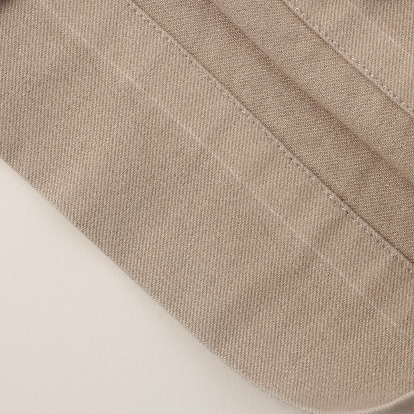 BRUSHED COTTON TWILL TROUSERS