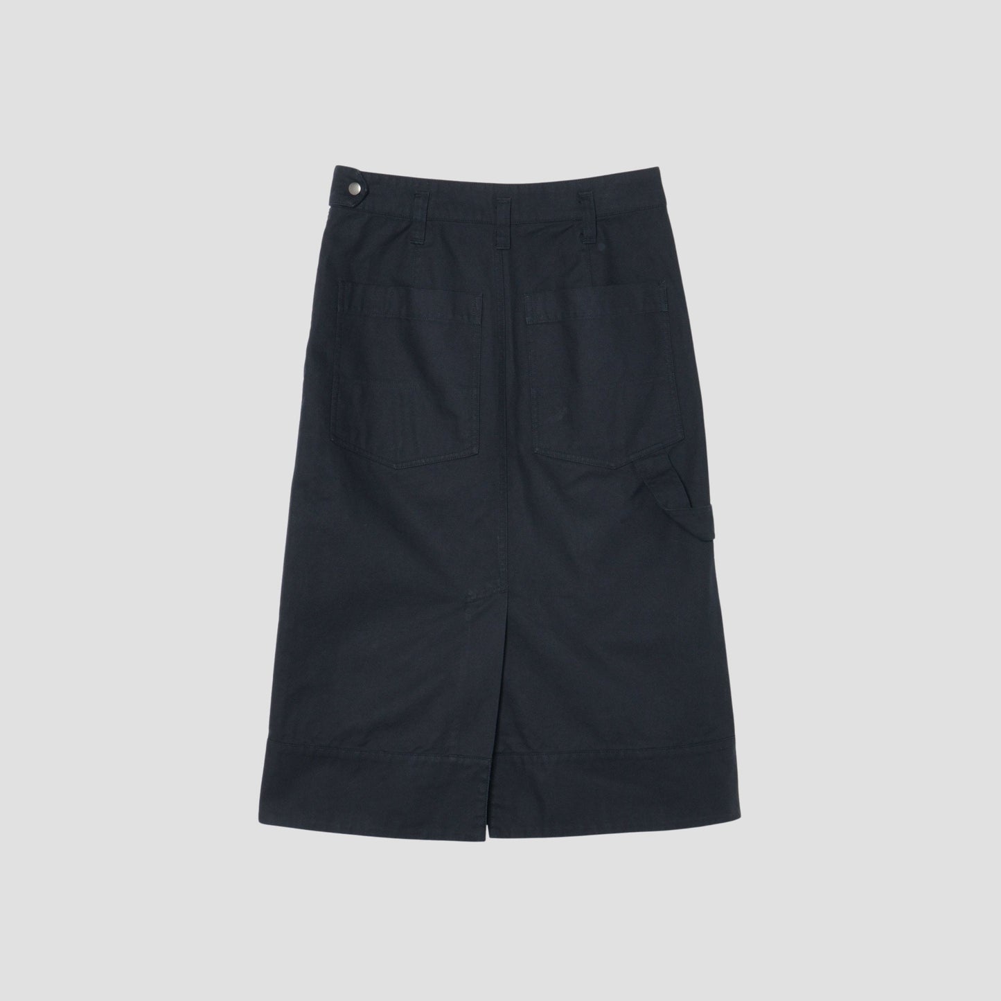 ORGANIC COTTON GABERDINE SKIRT