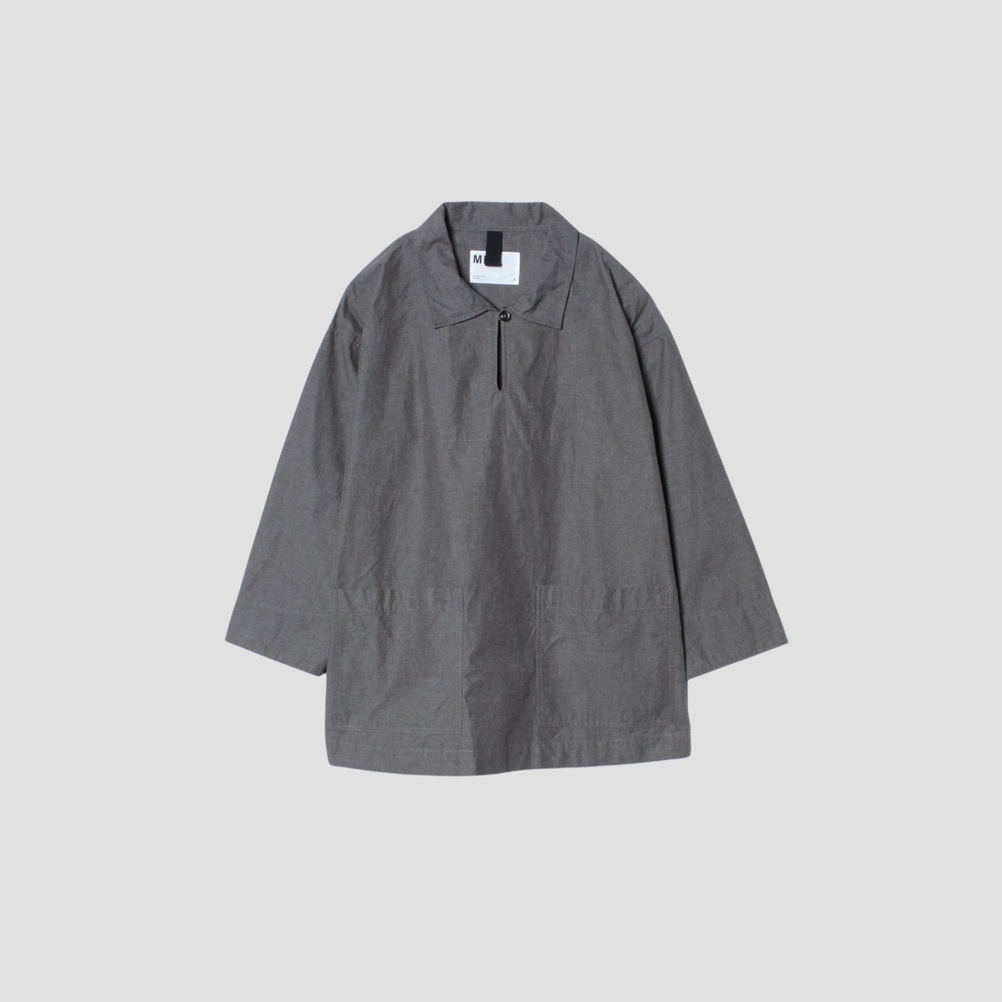 MELANGE COTTON CHAMBRAY SHIRT