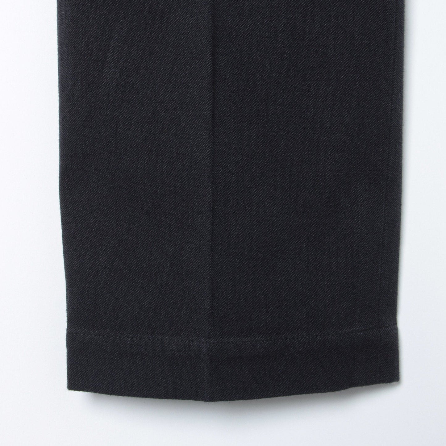 WASHED COTTON TWILL TROUSERS