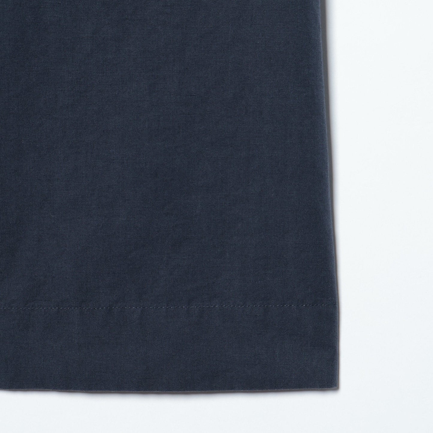 COTTON LINEN SILK POPLIN DRESS