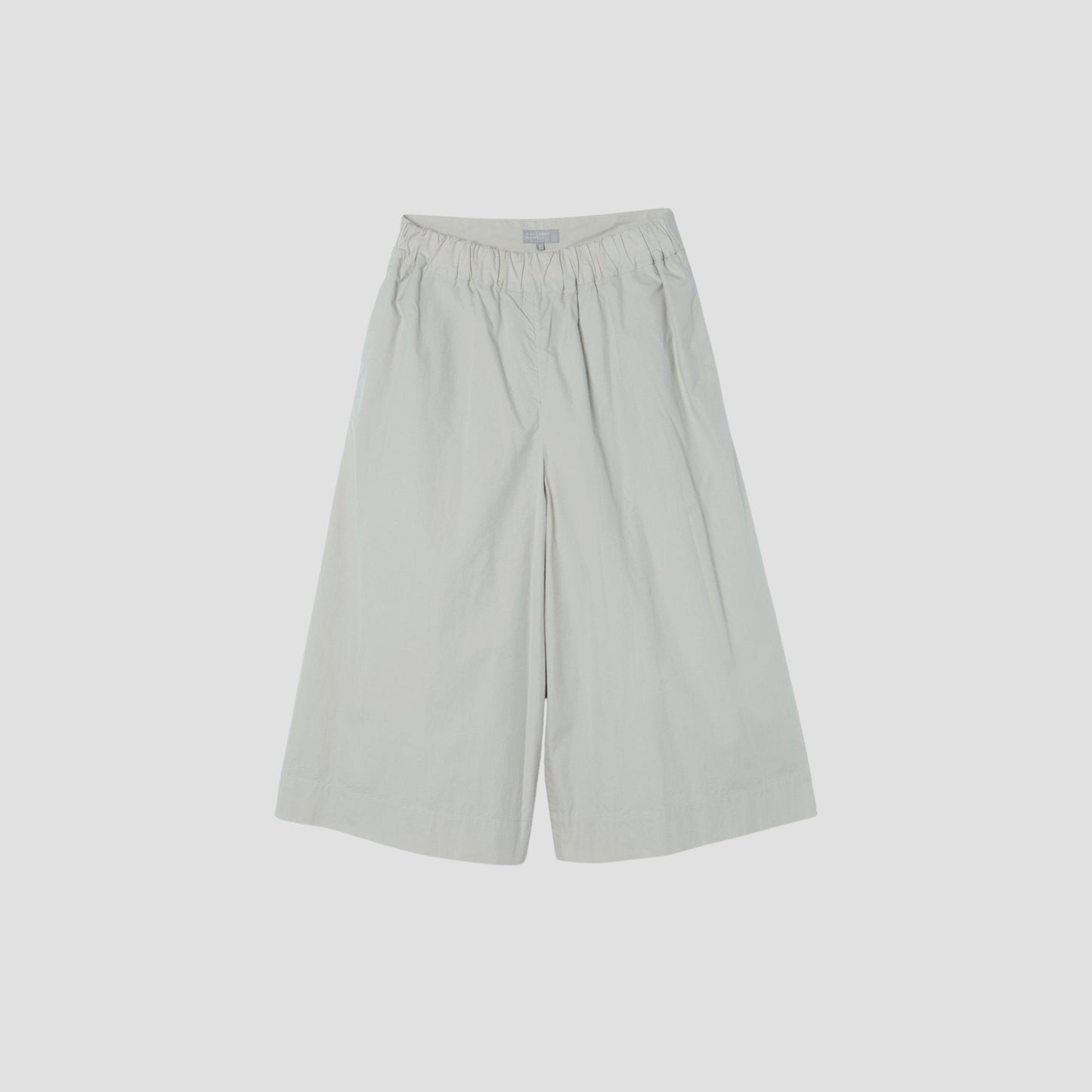 WASHED COTTON POPLIN TROUSERS