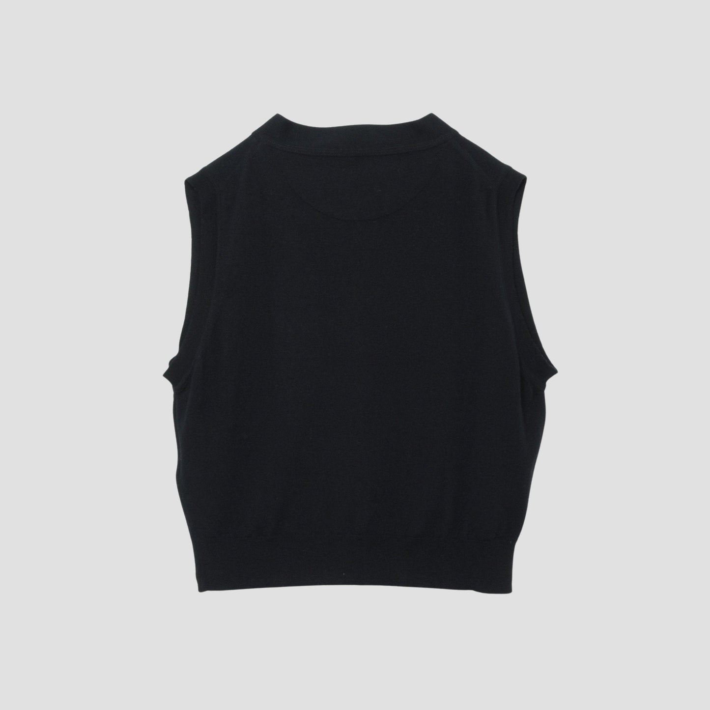 V NECK WAISTCOAT KNIT