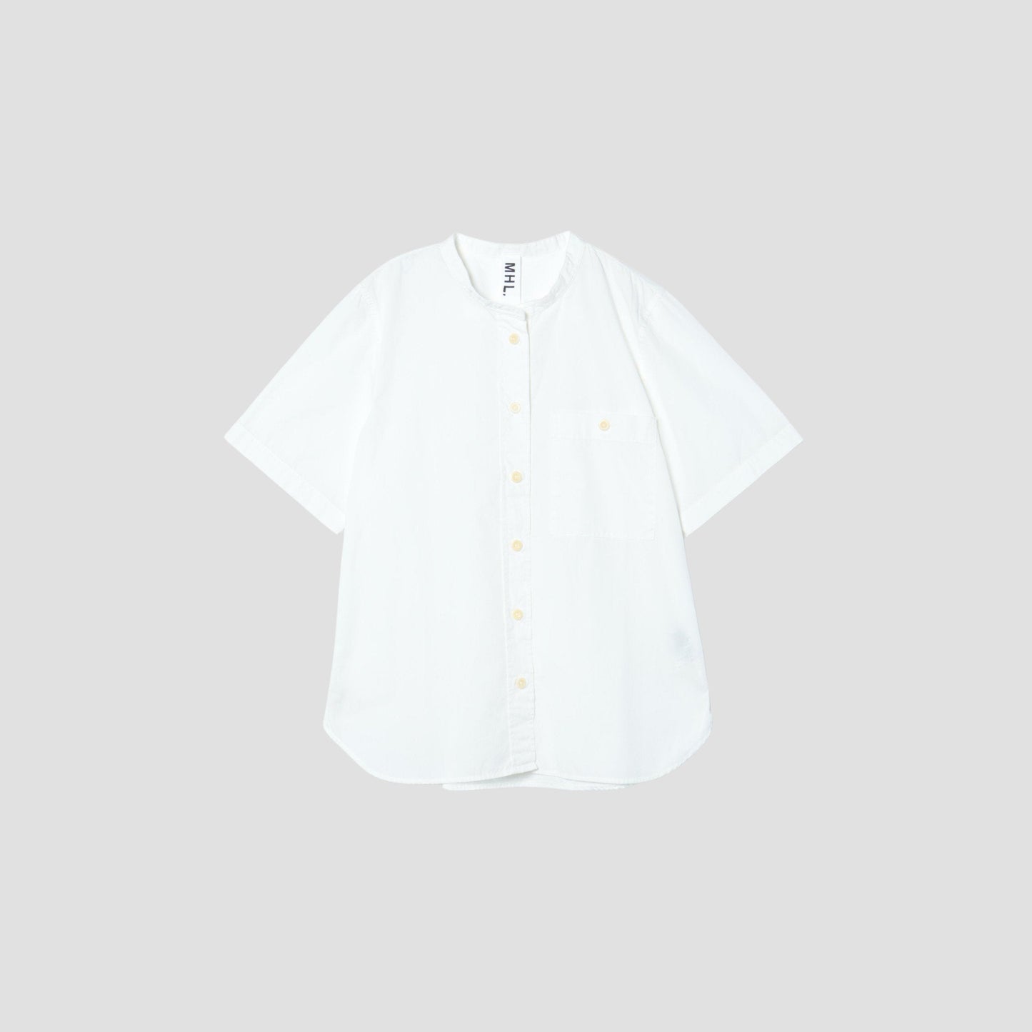 GARMENT DYE BASIC POPLIN SHIRT