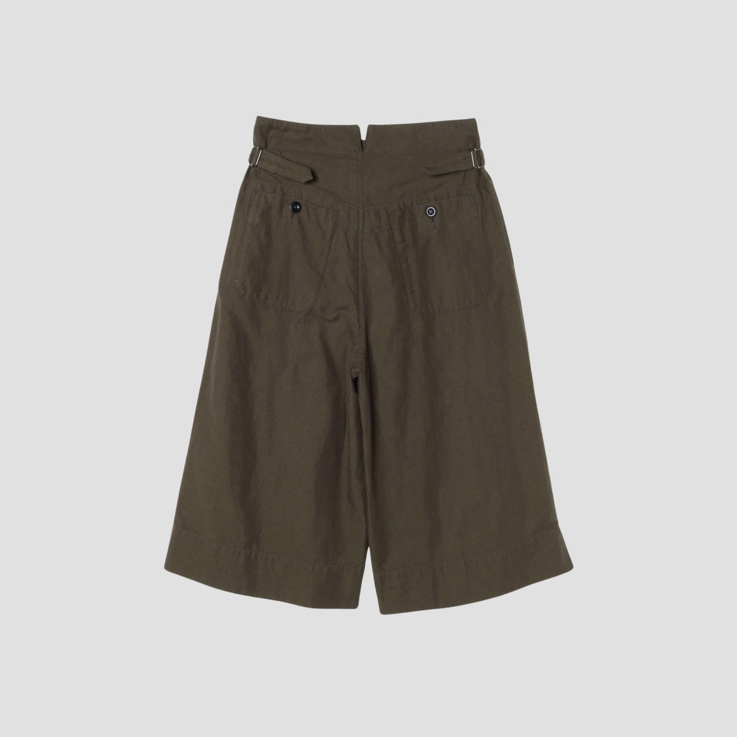 COTTON LINEN TWILL TROUSERS