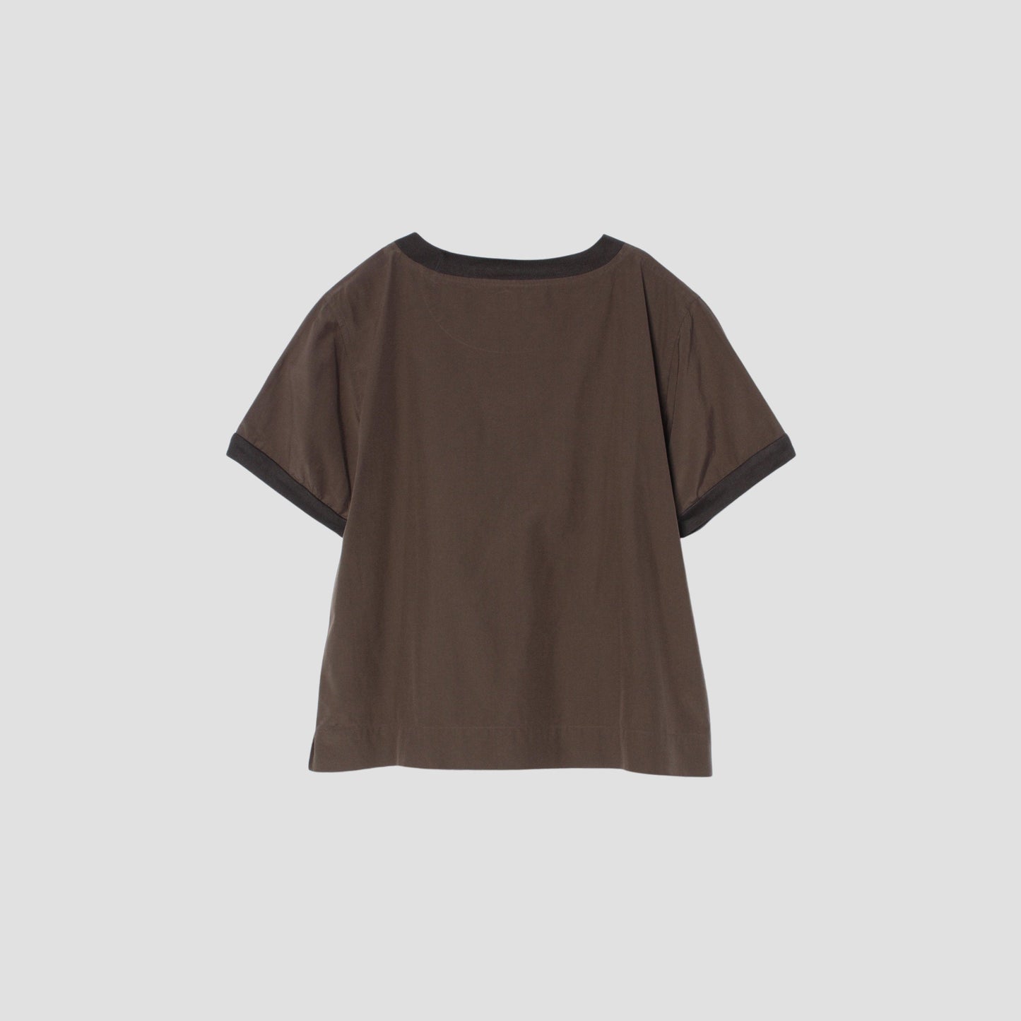 SILK COTTON POPLIN SHIRT