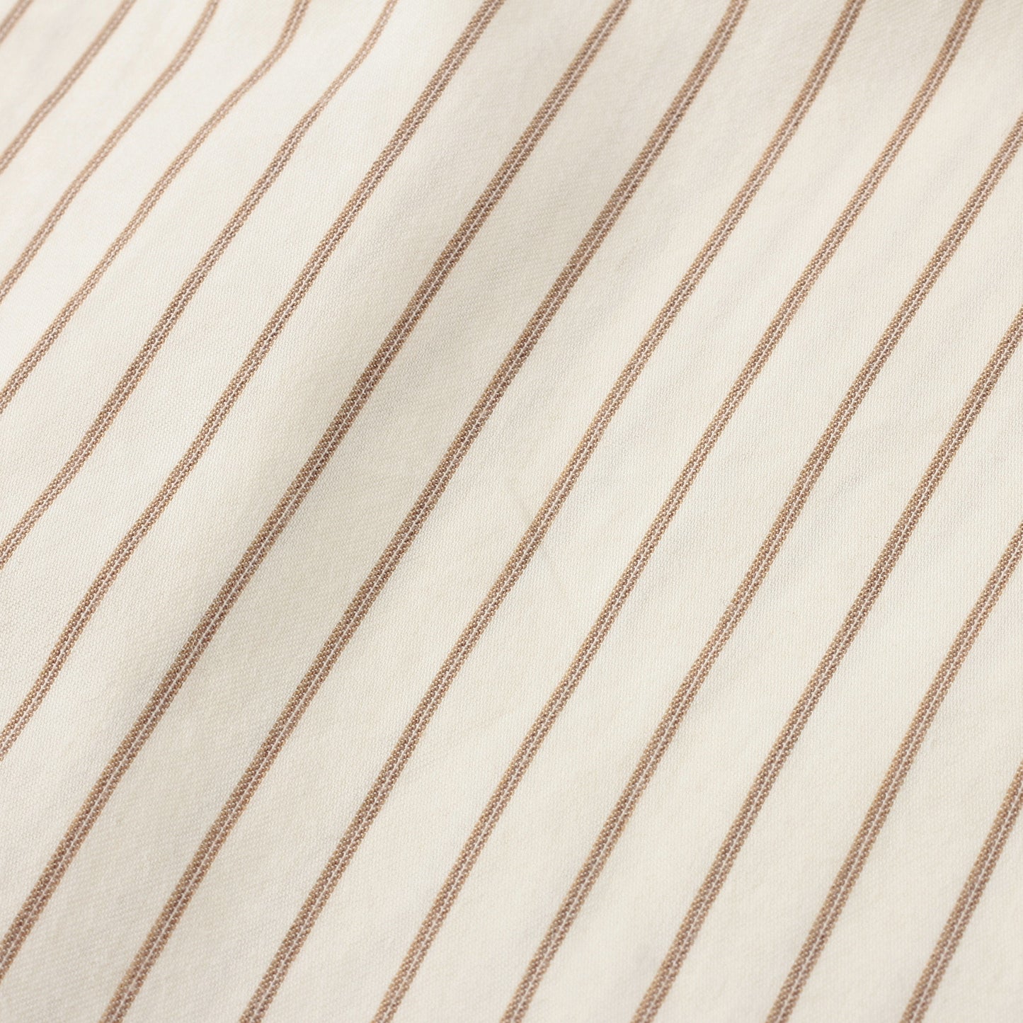 COTTON WOOL STRIPE SHIRT