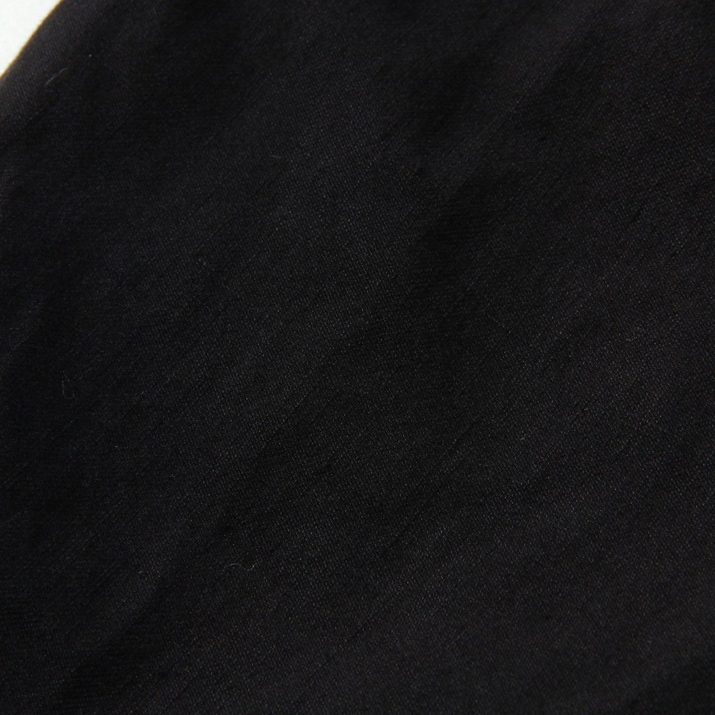 LINEN COTTON TWILL TROUSERS