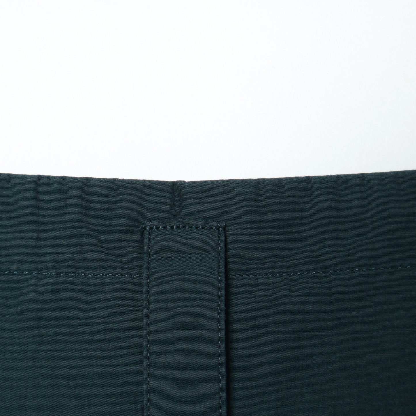 YARN DYED COTTON POPLIN SKIRT