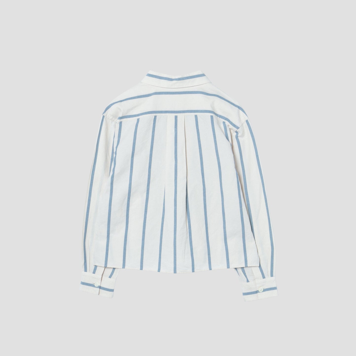 BOLD STRIPE COTTON LINEN SHIRT
