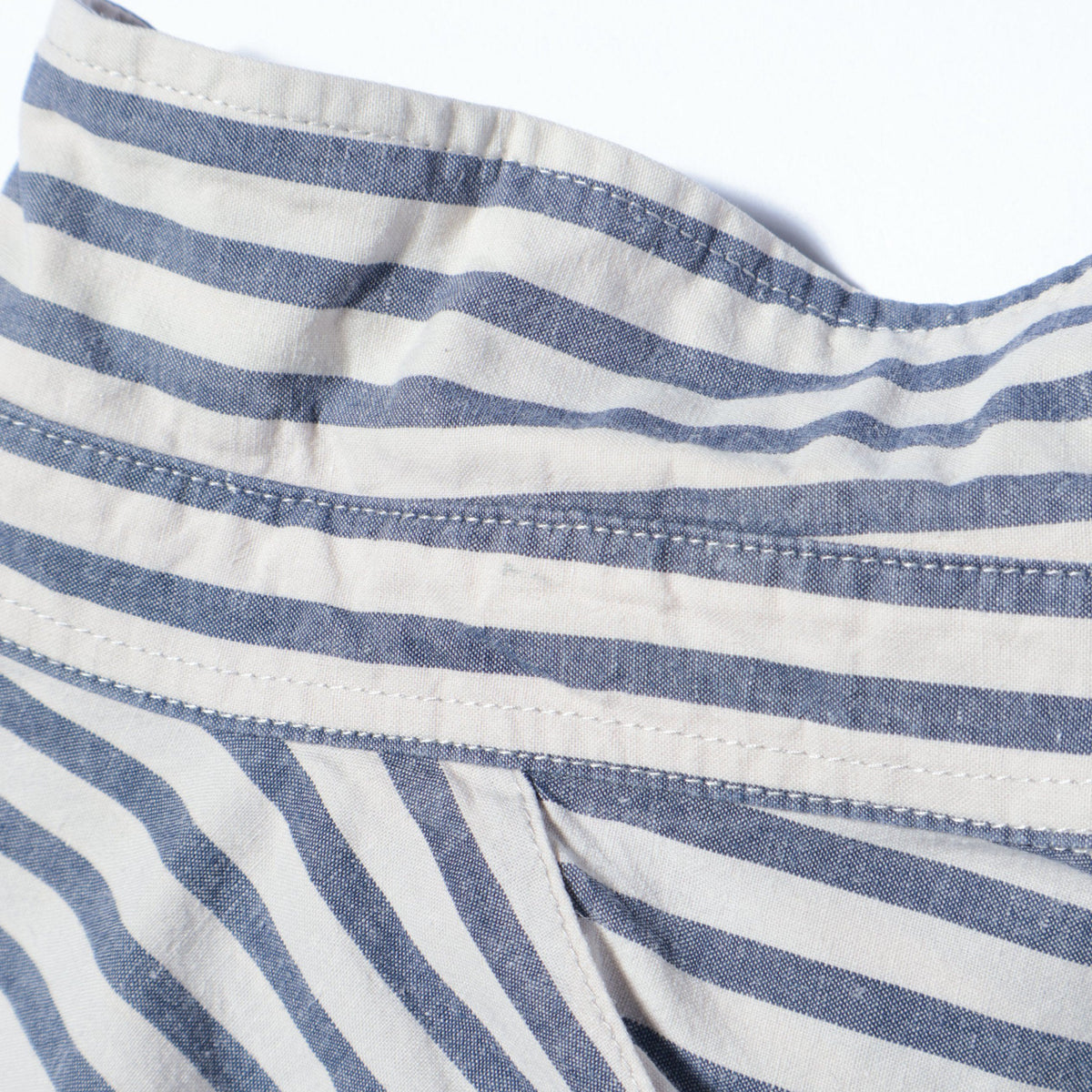 COTTON LINEN CHAMBRAY SHIRT