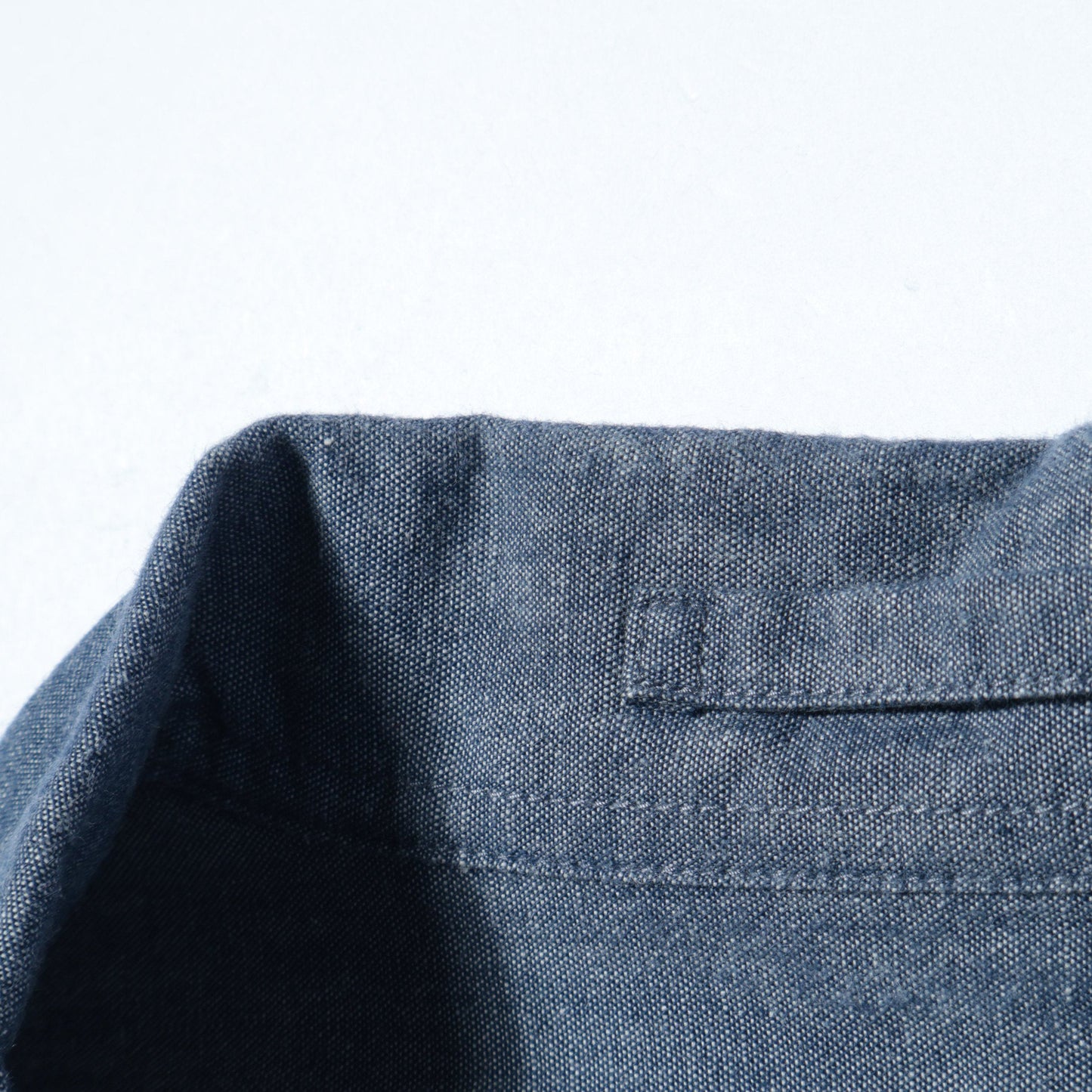 DENIM COTTON CHAMBRAY SHIRT