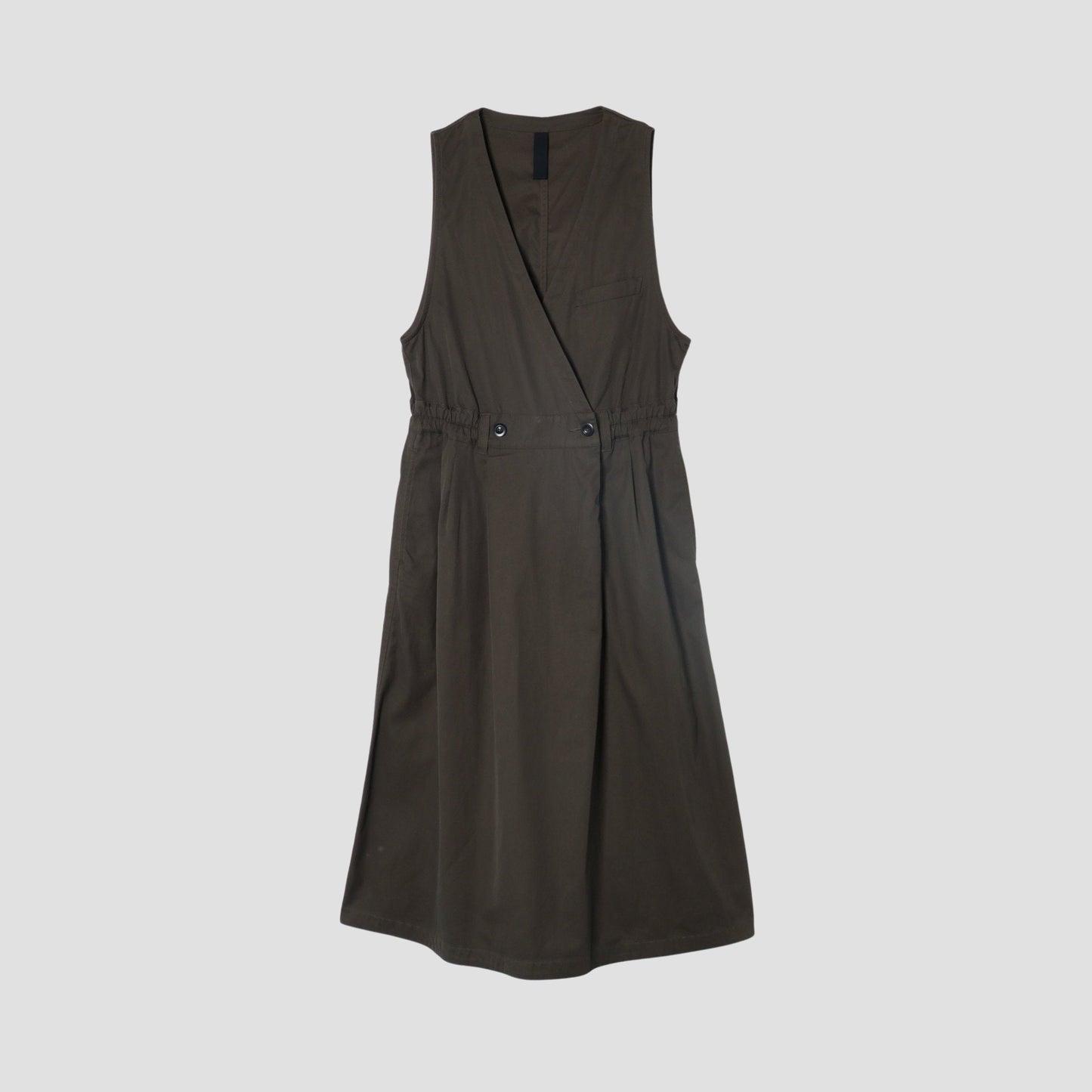 HIGH TWIST COTTON TWILL DRESS