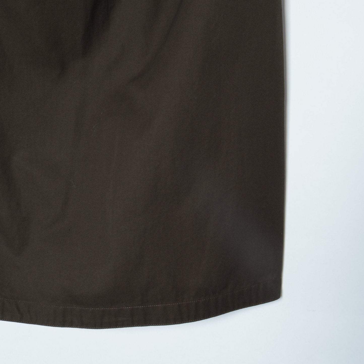 HIGH TWIST COTTON TWILL DRESS