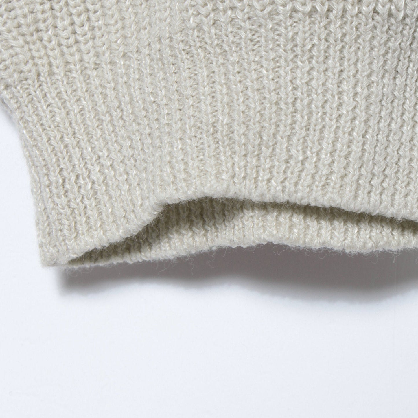 TWISTED LINEN COTTON JUMPER KNIT