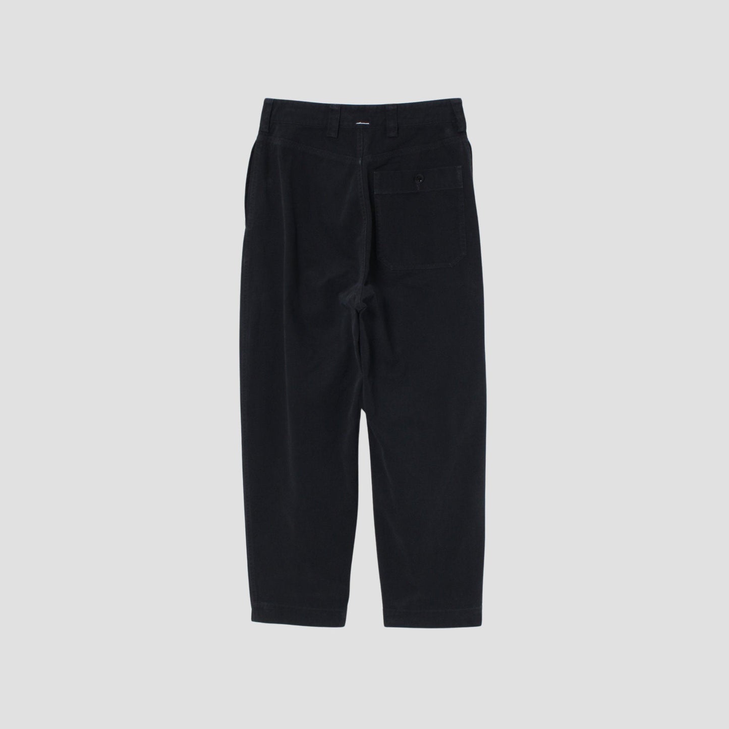 BASIC BRUSHED COTTON CHINO TROUSERS