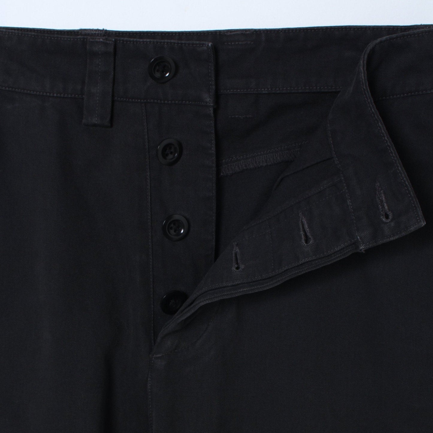 BASIC BRUSHED COTTON CHINO TROUSERS