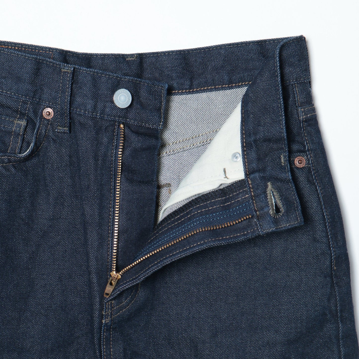AUTHENTIC BLUE DENIM SKIRT