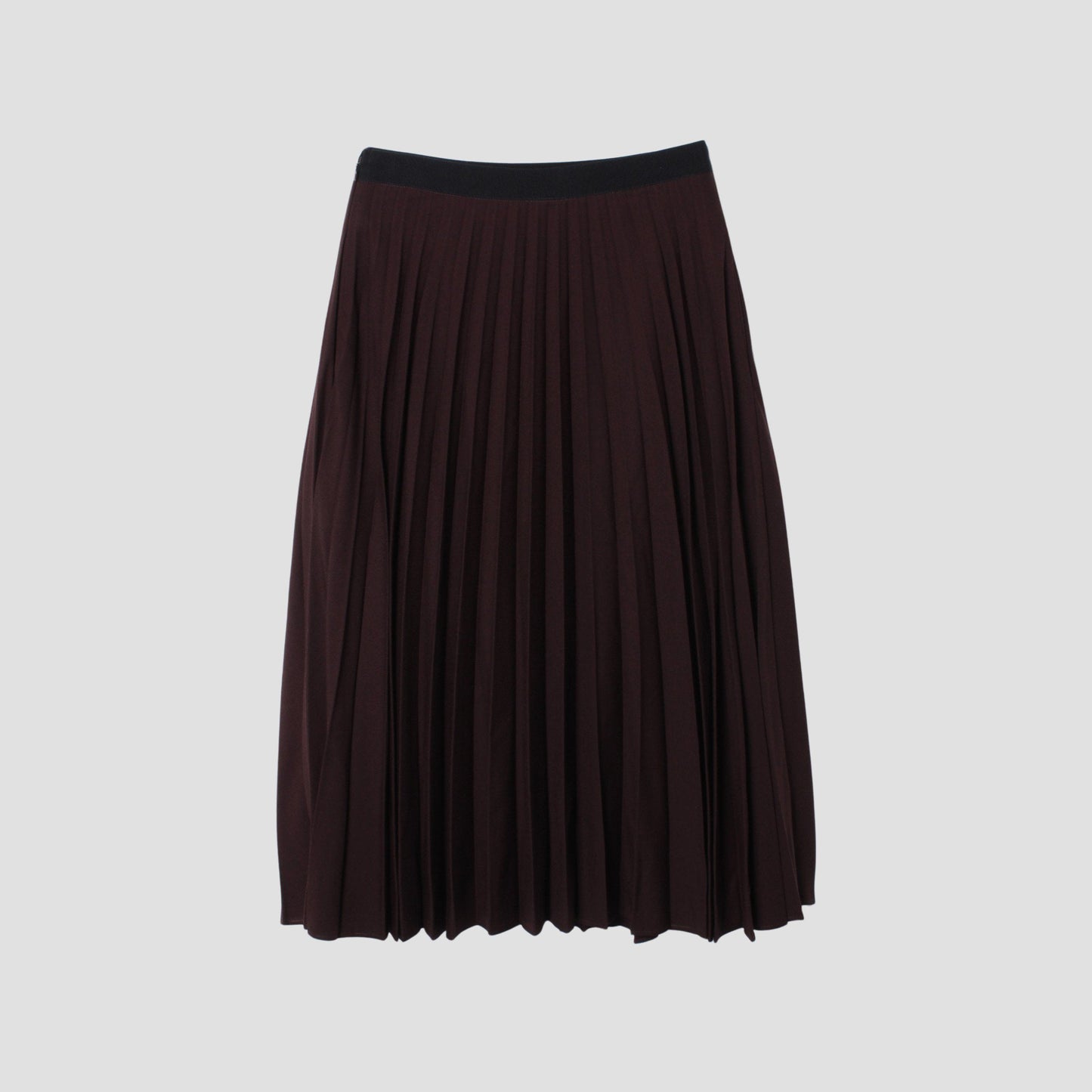 FINE WOOL GABARDINE SKIRT