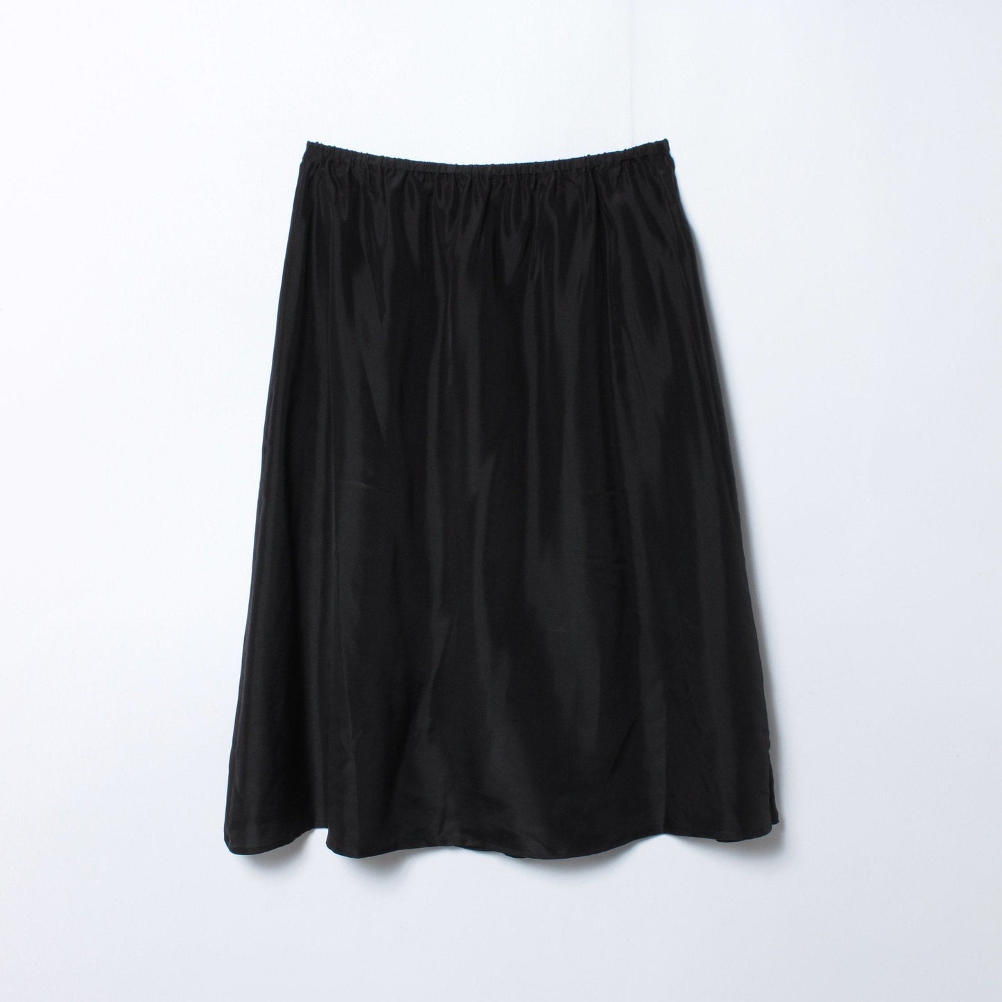 FINE WOOL GABARDINE SKIRT
