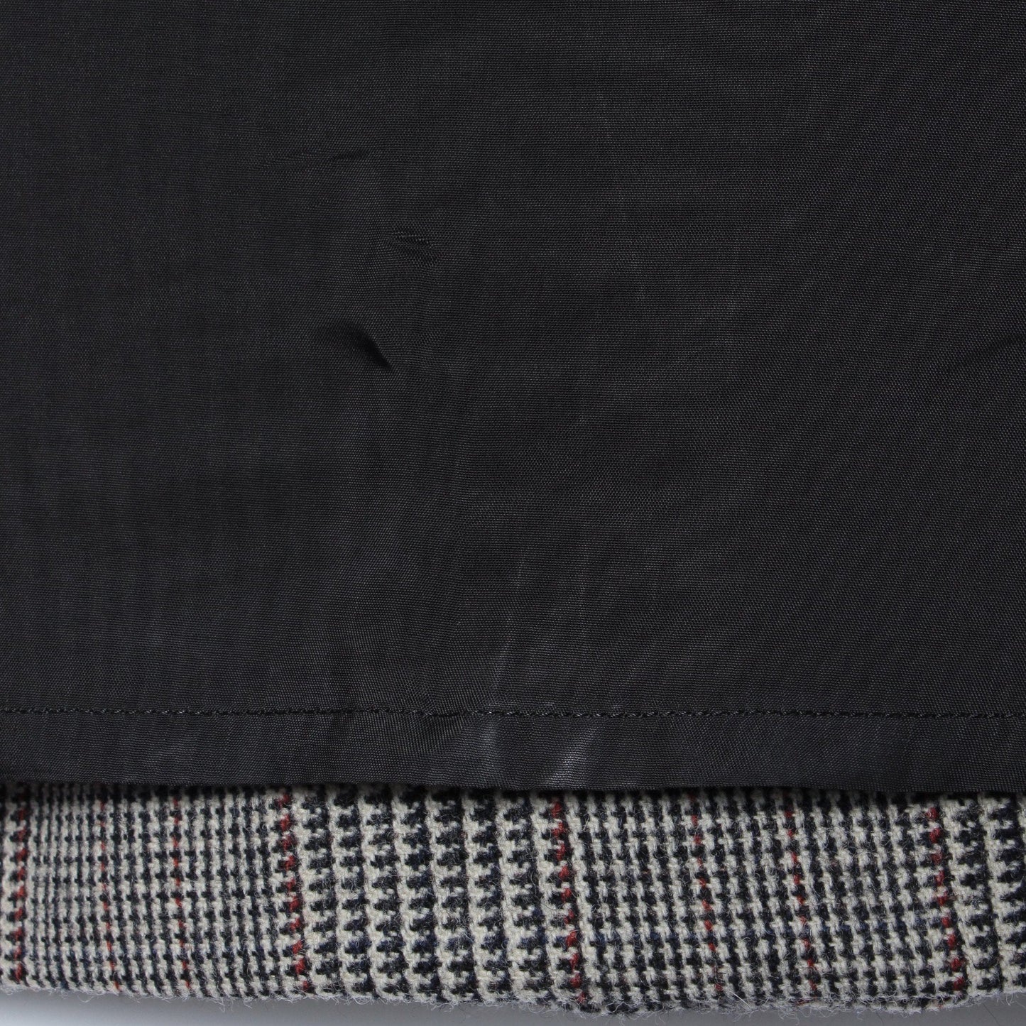 MULTI CHECK WOOL SKIRT