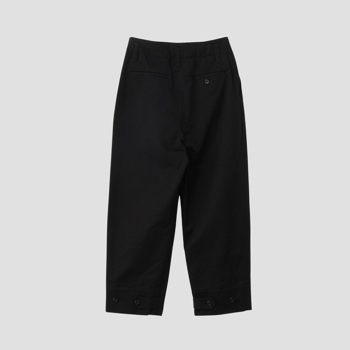 ORGANIC COTTON TWILL TROUSERS