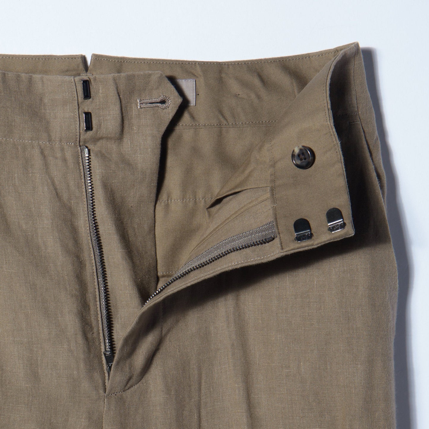 PLAIN LINEN TROUSERS