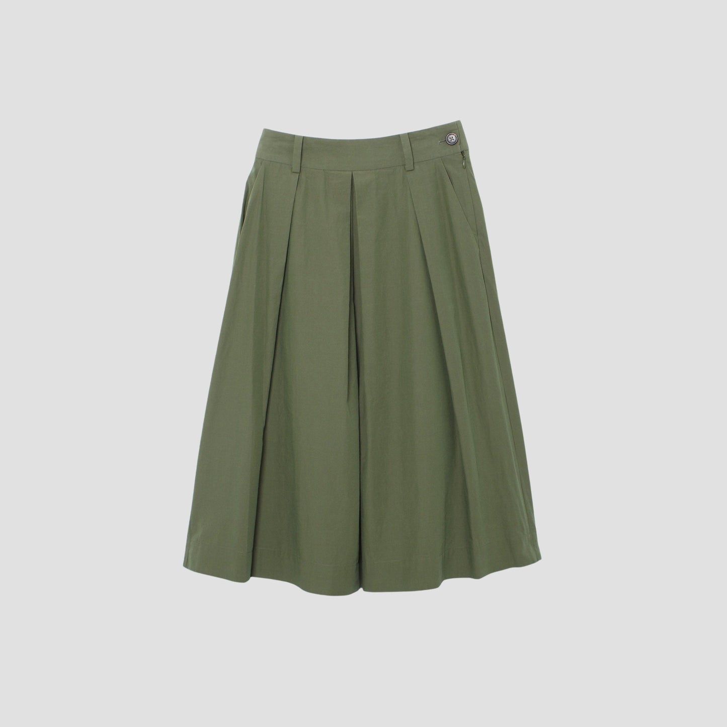 COTTON CHAMBRAY SKIRT
