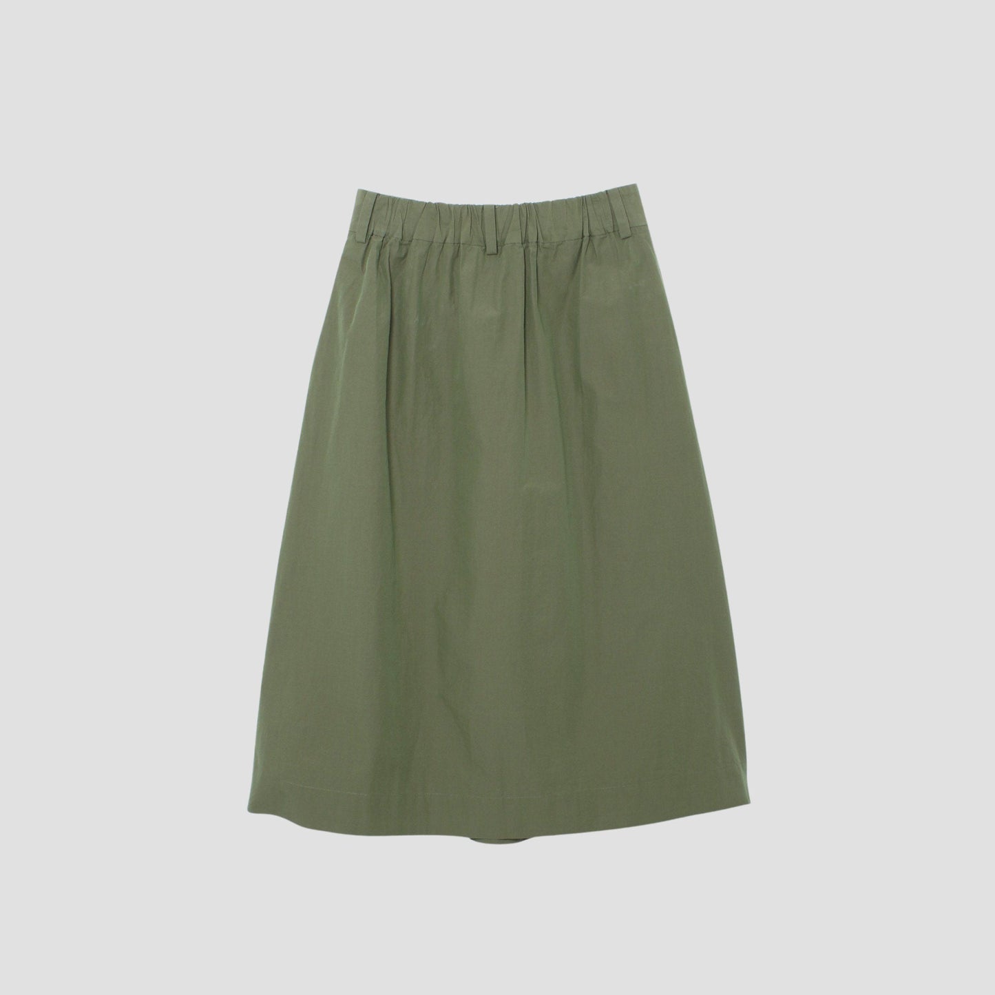 COTTON CHAMBRAY SKIRT