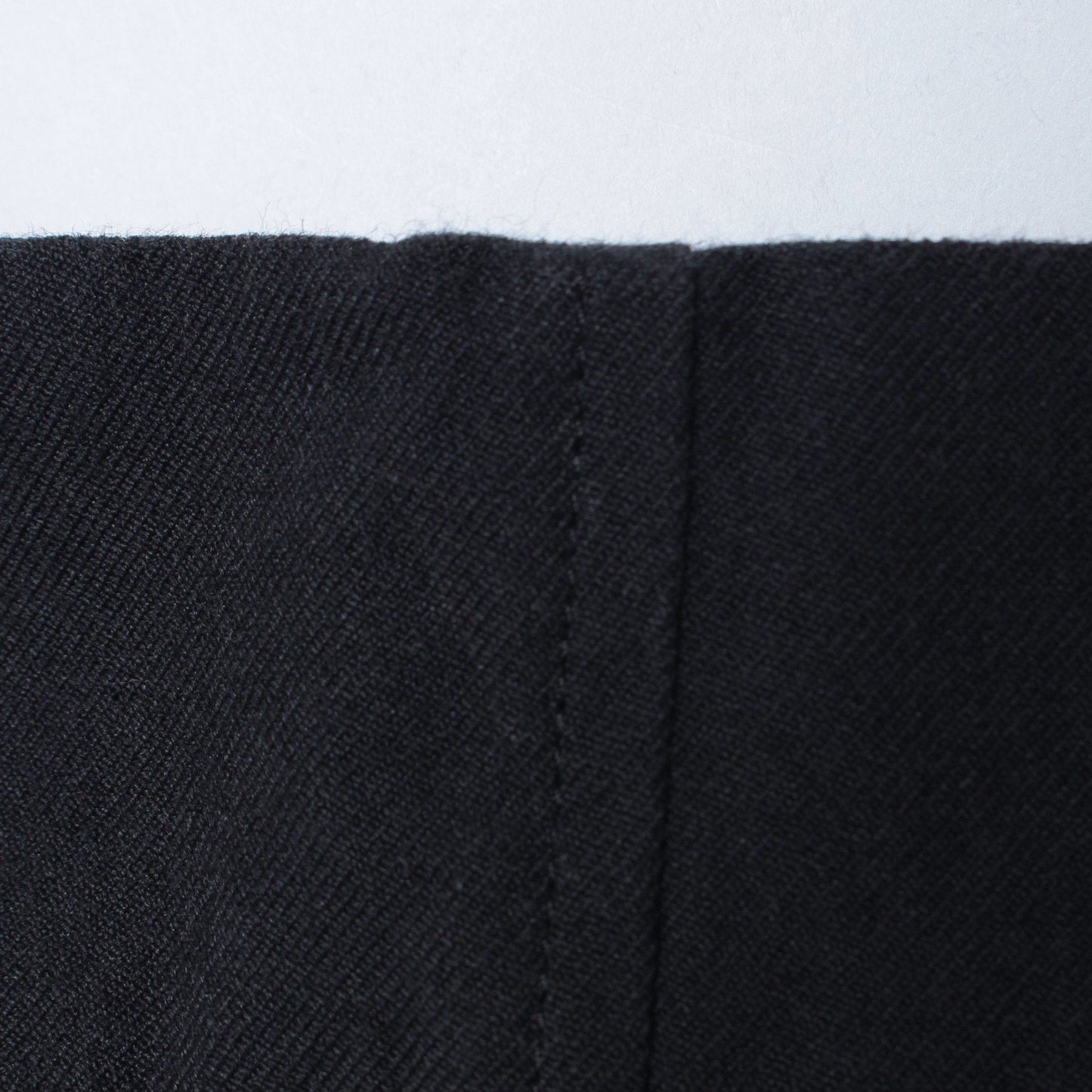 BRUSHED WOOL COTTON TWILL TROUSERS