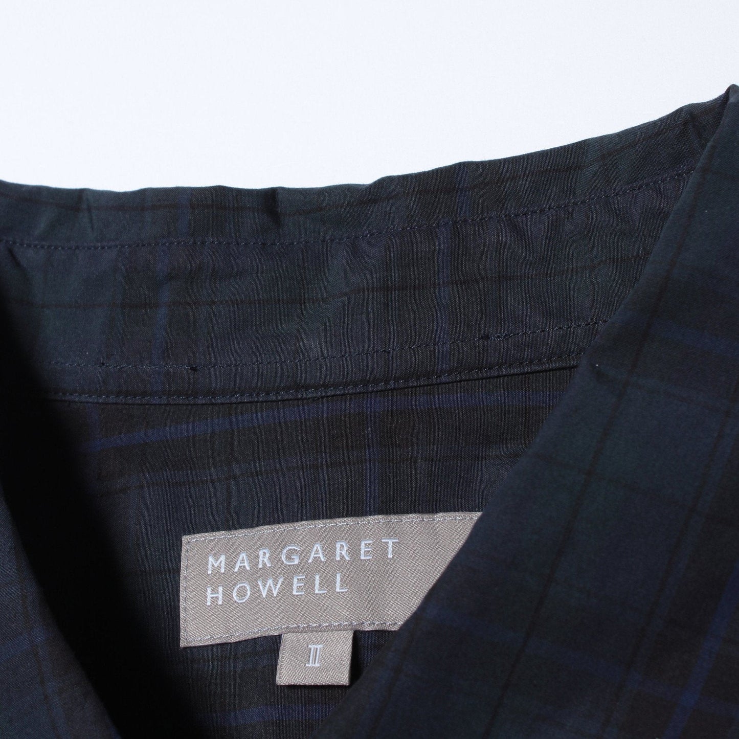 TARTAN POPLIN COTTON SHIRT