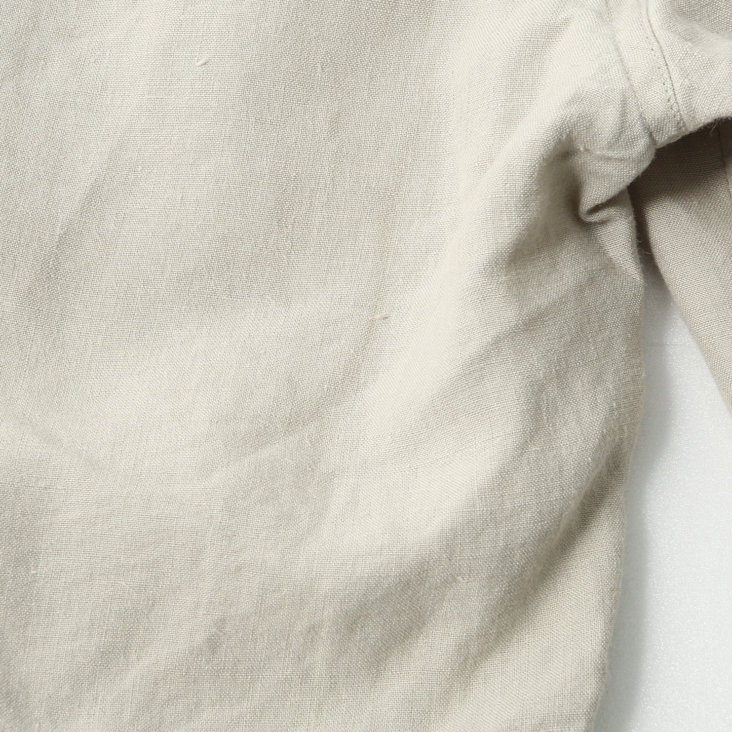 LINEN PLAINWEAVE TROUSERS
