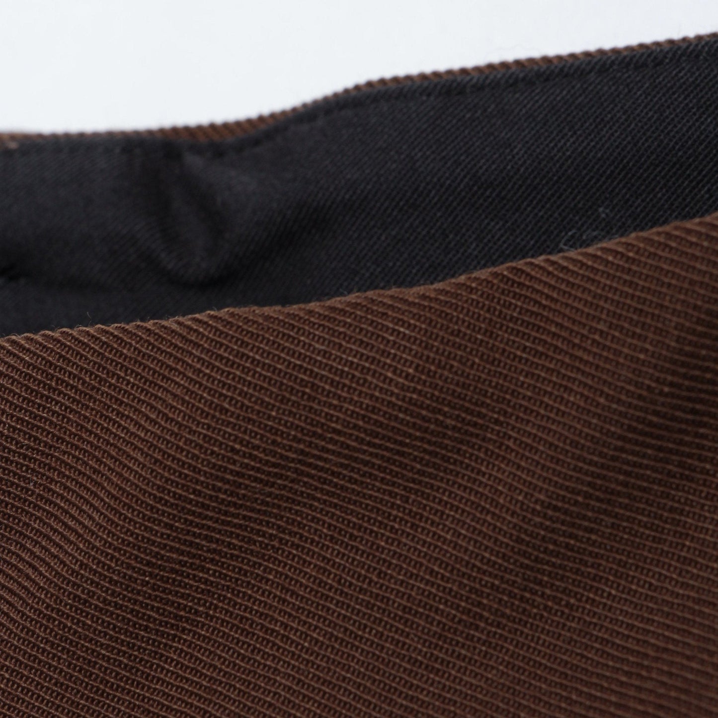 DRY WOOL TWILL TROUSERS