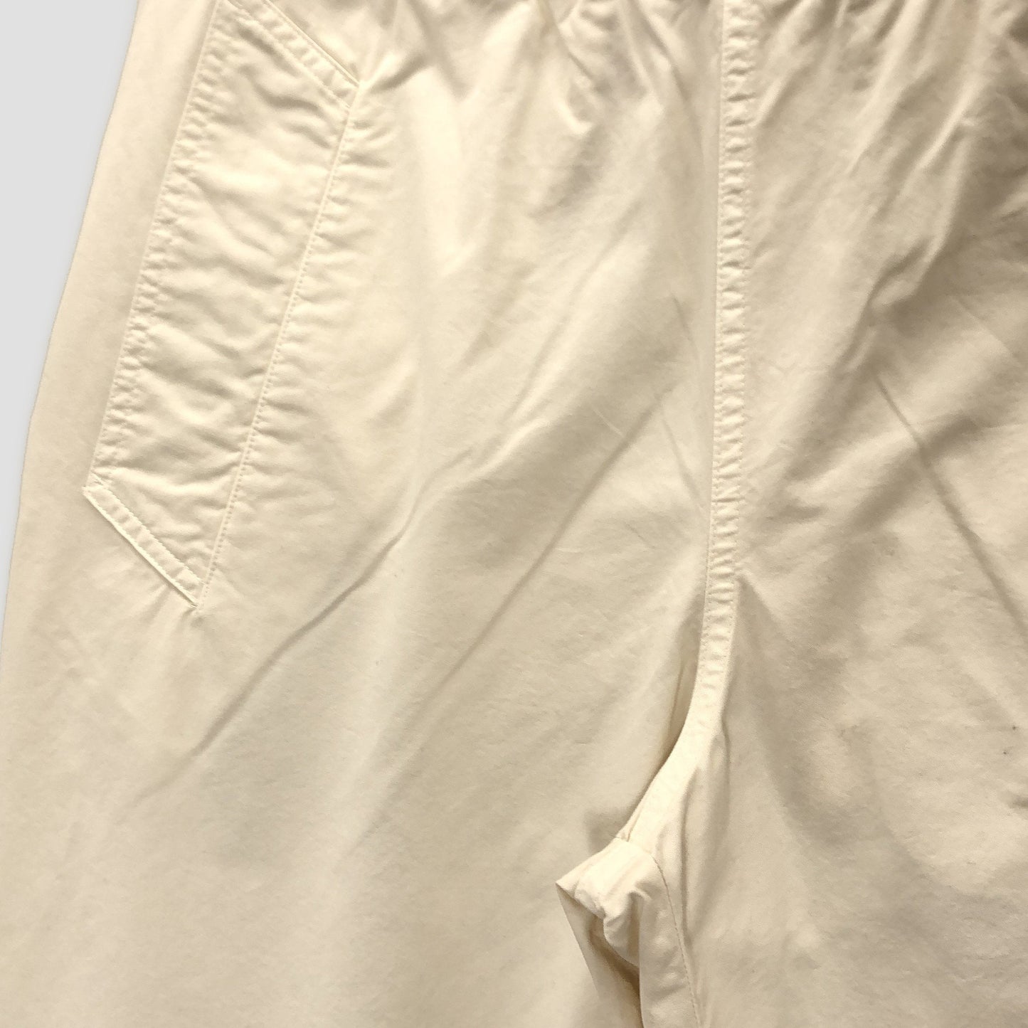 SUPERFINE COTTON TWILL TROUSERS