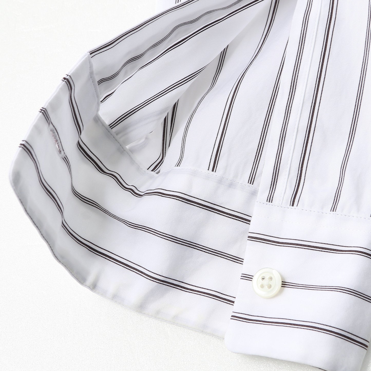 TRIPLE STRIPE COTTON POPLIN SHIRT