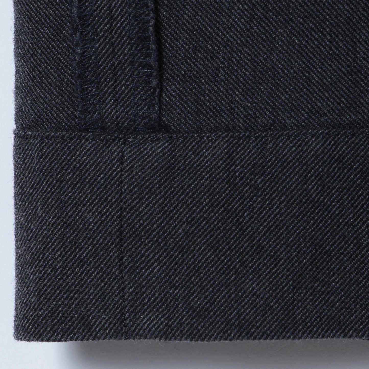 COTTON WOOL TWILL TROUSERS