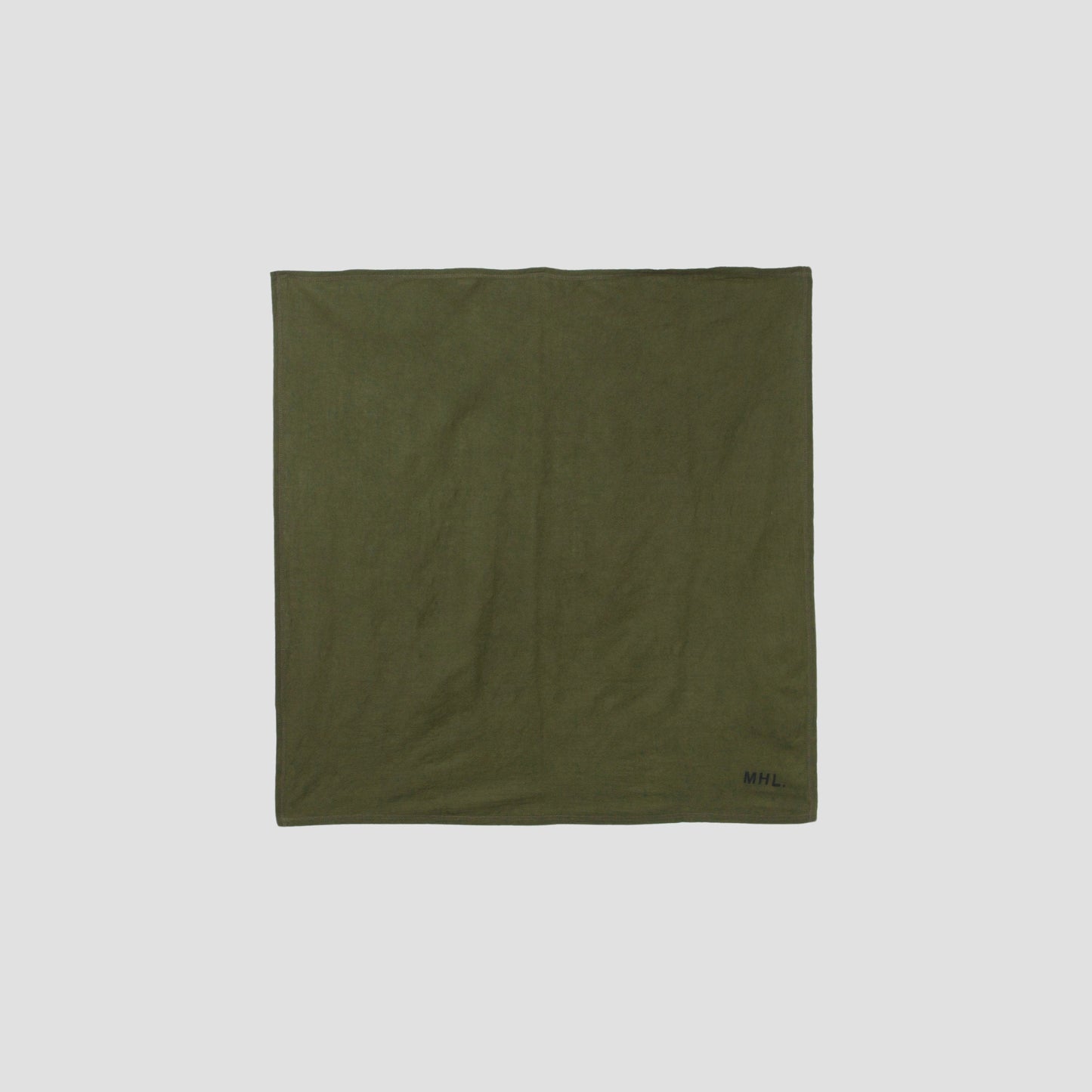 WASHED WOOL LINEN SCARF