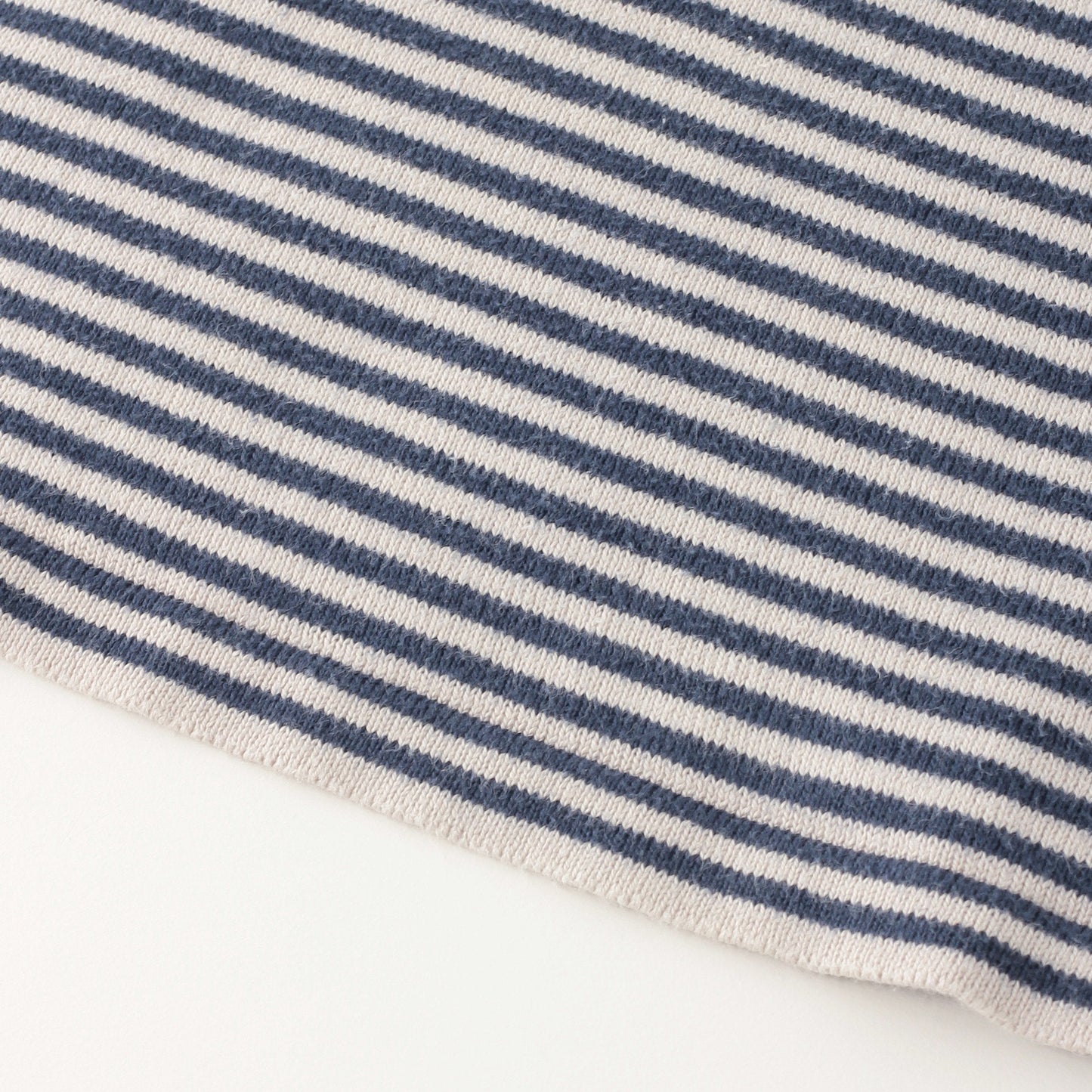 STRIPE CREW NECK KNIT