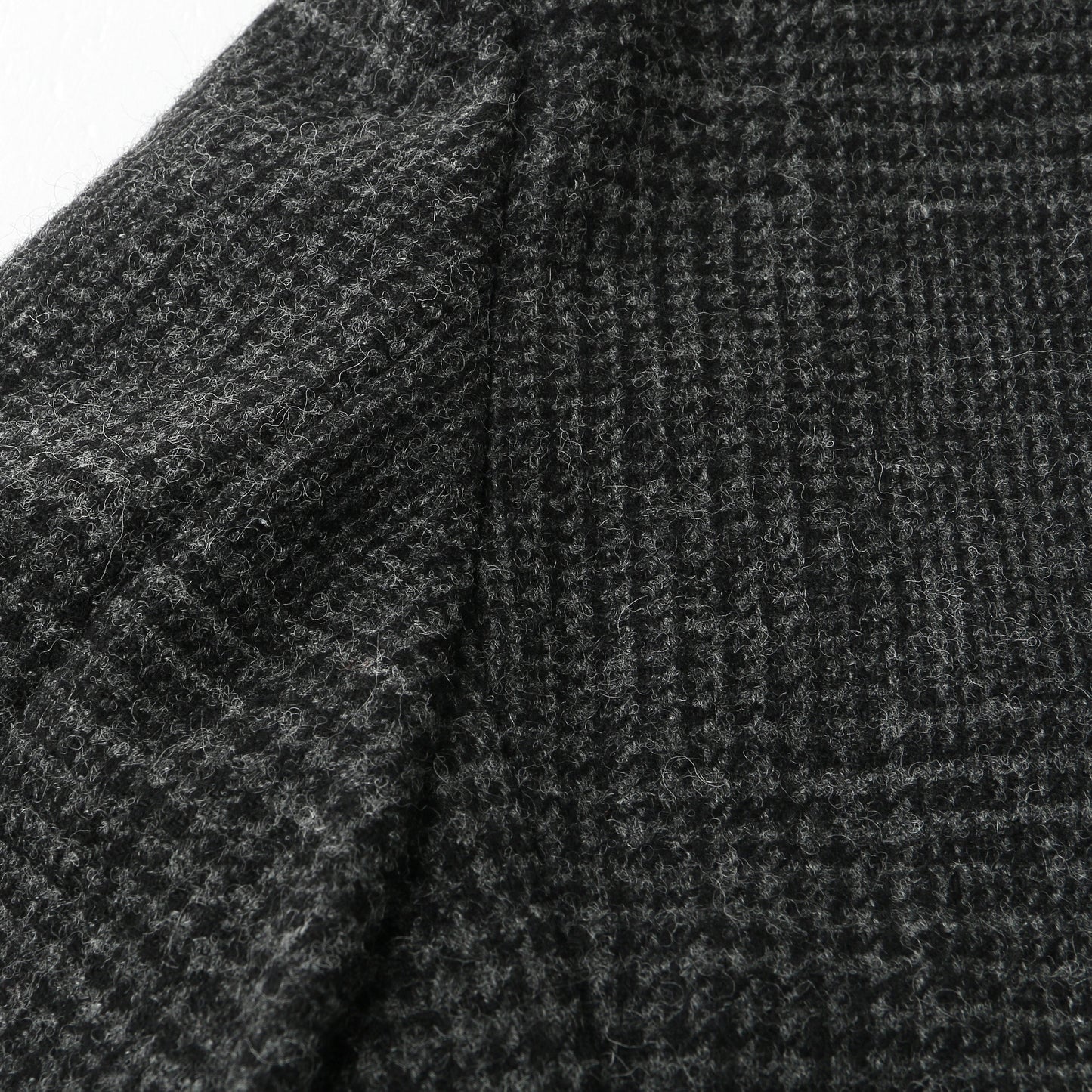 GLEN CHECK WOOL JACKET