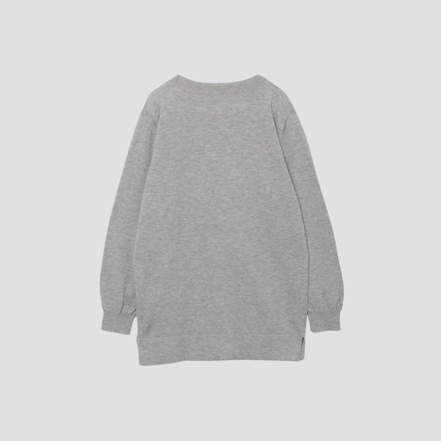 WOOL COTTON JUMPER KNIT