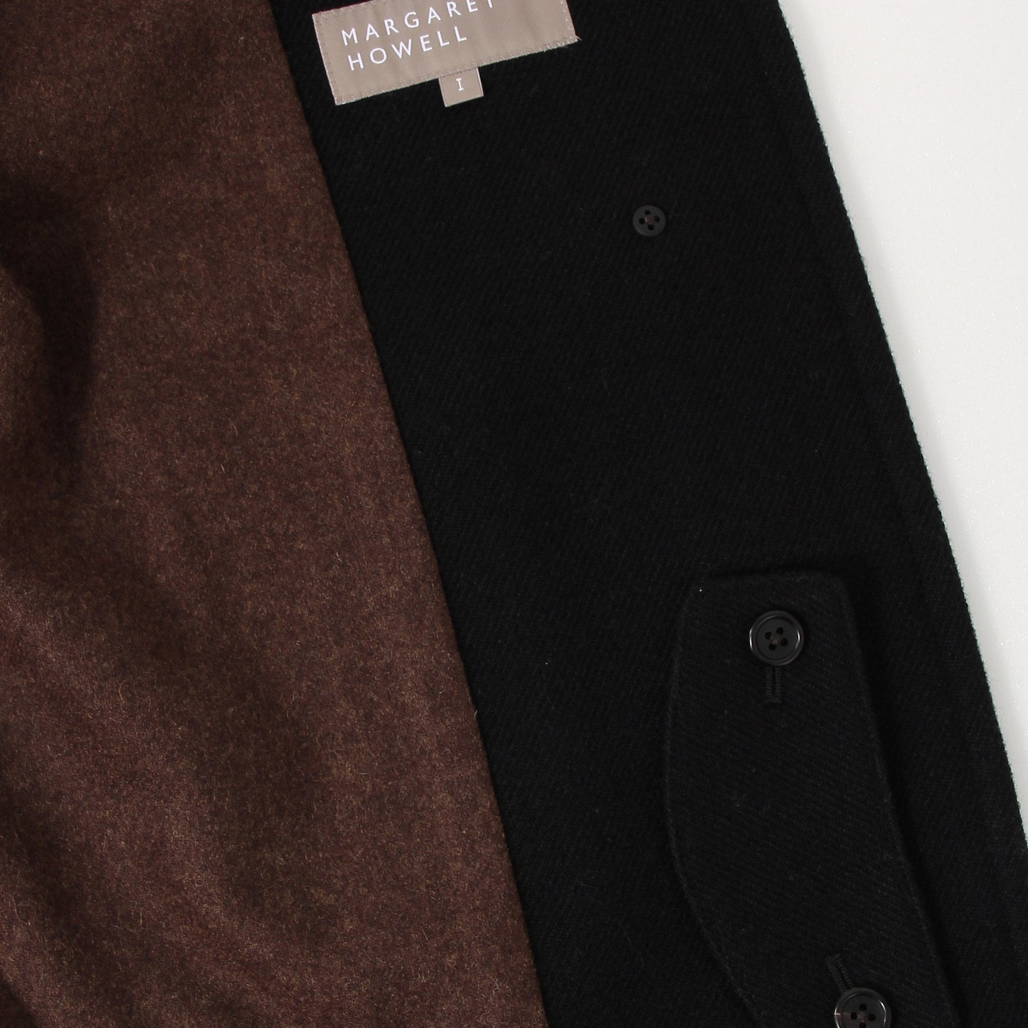 SHETLAND LINEN WOOL COAT